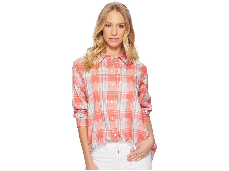 

Levi's(r) Womens Ryan One-Pocket Boyfriend (Sapsucker Rose Of Sharon) Women's Clothing