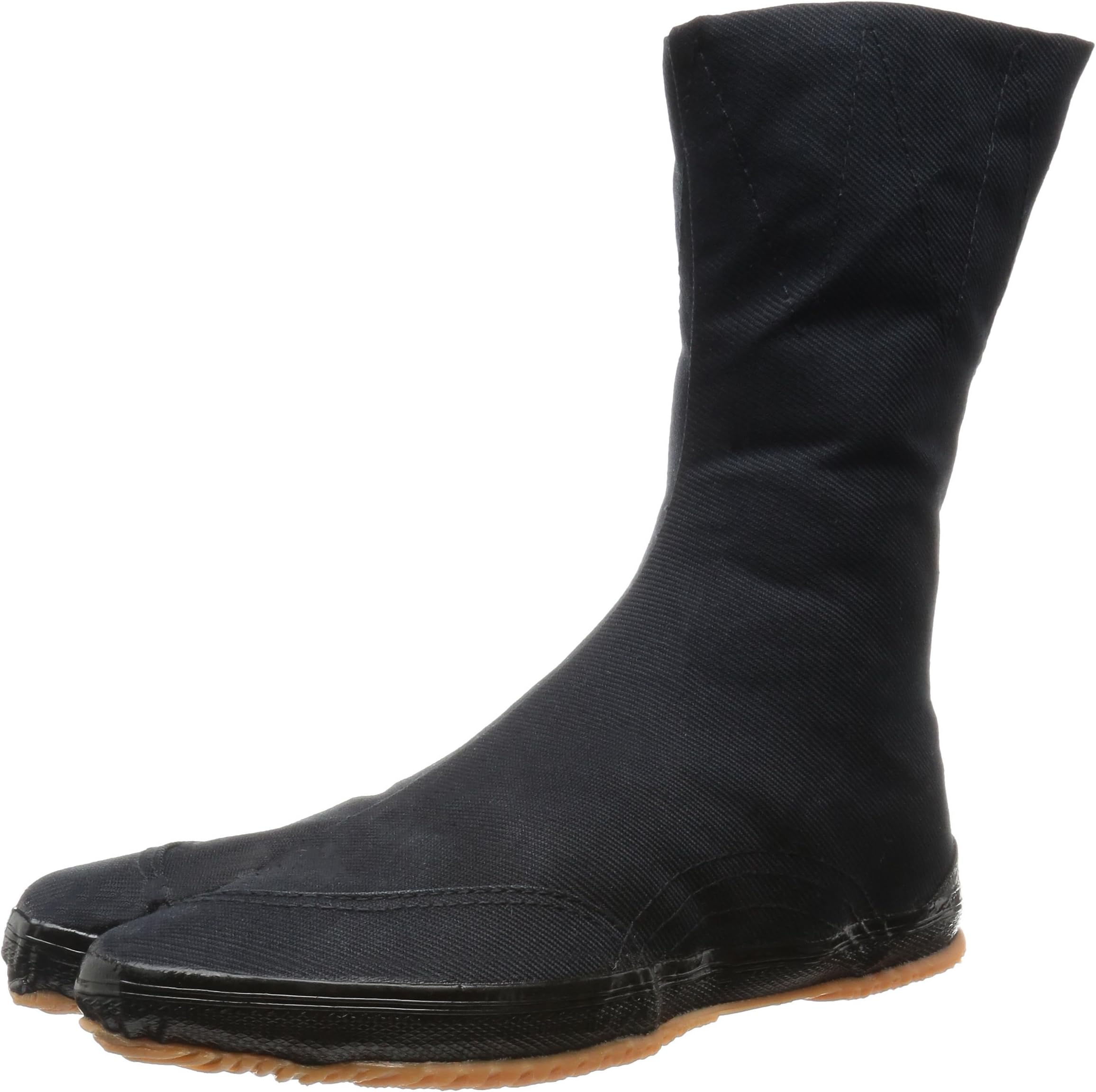 Kaisoku Japanese Tabi Shoes Black with 5 Clips