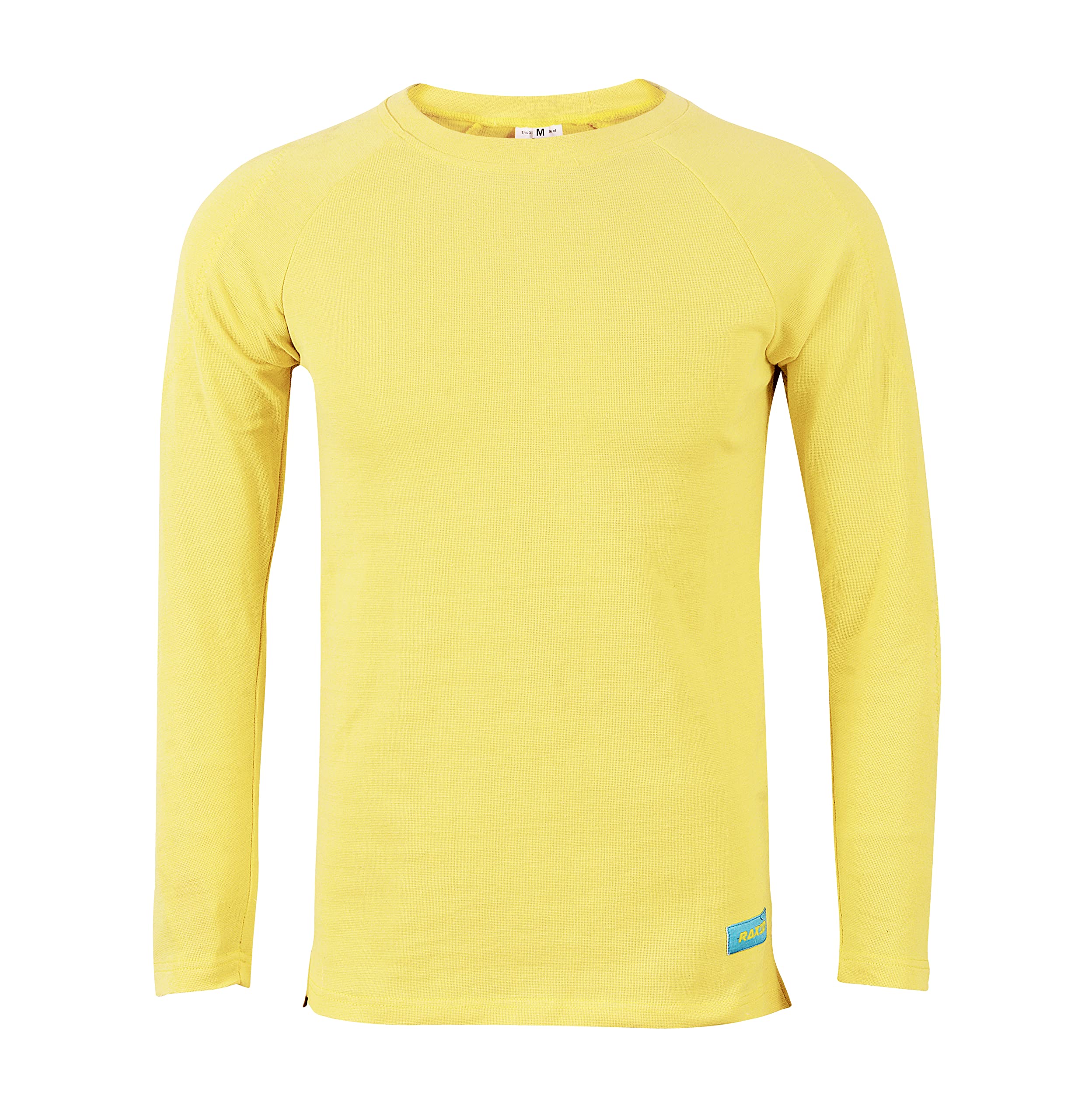 Raxid Unisex Yellow Motorcycle Protective Shirt Made With Fully Kevlar Motorbike Mens Womens Top Extra Protection Ce And Ukca Approved (As8, Alpha, L, Regular, Regular, )