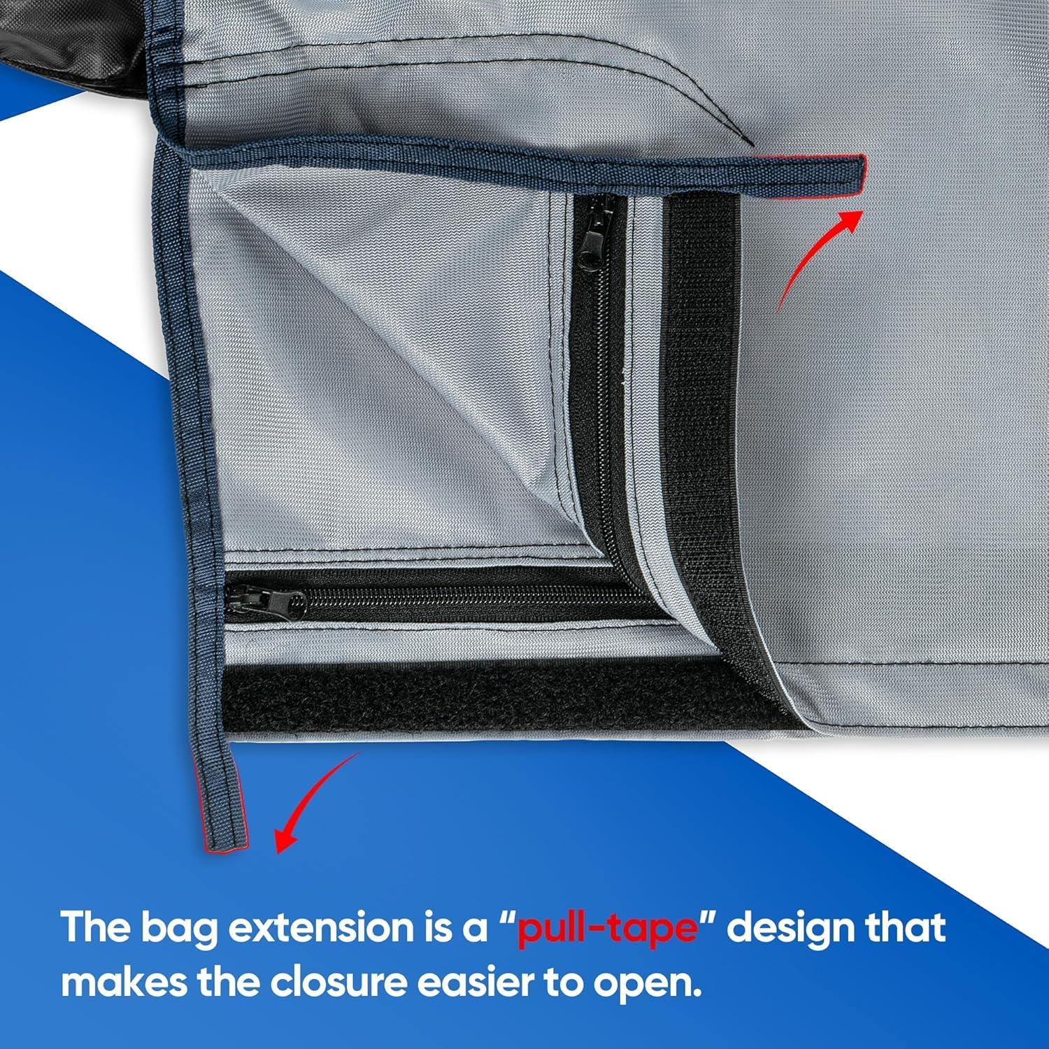 3900 Sport and P39 Pool Cleaner Bags,Double Chamber Pull-Tape Design image 3