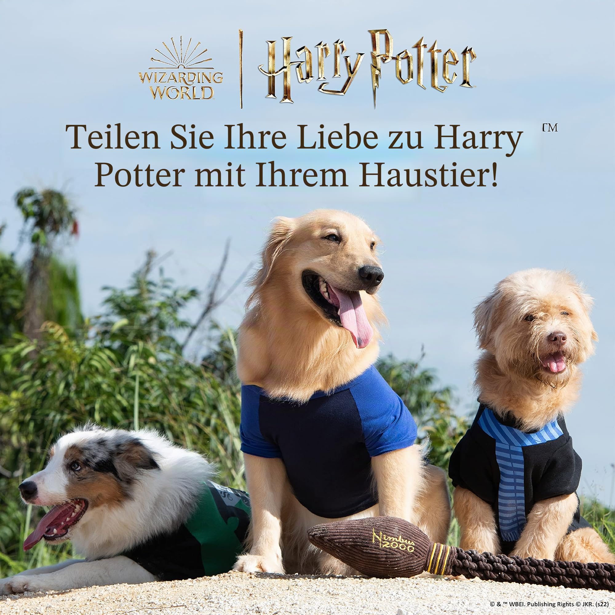 Gryffindor FF19070 Haustierpullover - Harry Potter Kostüme für Hunde, Rot, Größe M