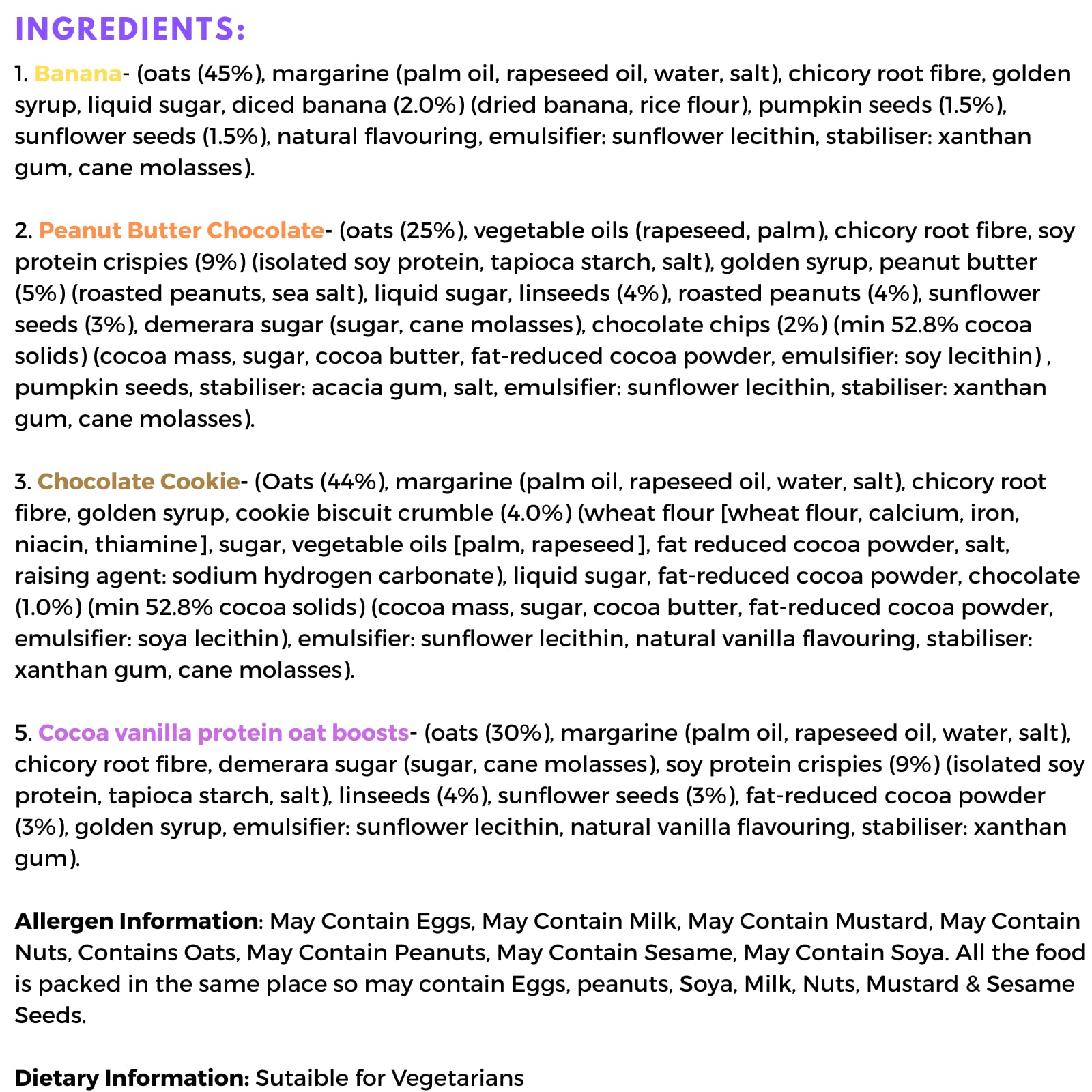 Graze Protein Barres d'avoine – Snacks sains, avoine entière, saveurs naturelles, riche en fibres, moins de sucre (16 collations – 4 paquets de 4 x 30 g)