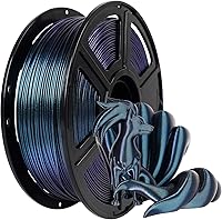 Vista 12 de FLASHFORGE ABS Pro Filamento 1.75mm Negro, Carrete de 1kg (2.2lbs) para Impresora 3D - Precisión Dimensional +/- 0.02mm, Deformación Térmica