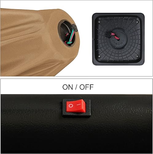 Miniatura 5 de Blissun - Sombrilla solar de 9 pies para exteriores, 32 luces LED, con inclinación y manivela, parasol ideal para patio, jardín, cubierta, piscina y