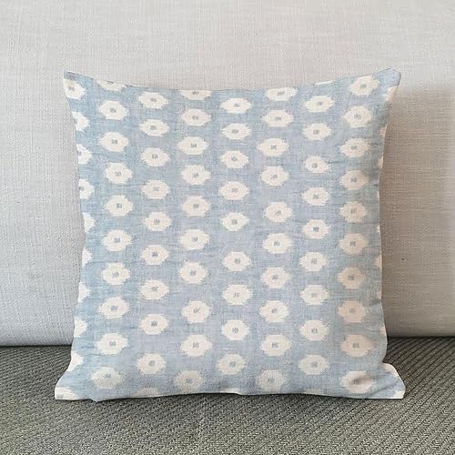 Miniatura 2 de Fundas de almohada de tejido azul cielo, funda de almohada asiática, funda de almohada chinoiserie, decoración del hogar para sofá, cama, oficina,