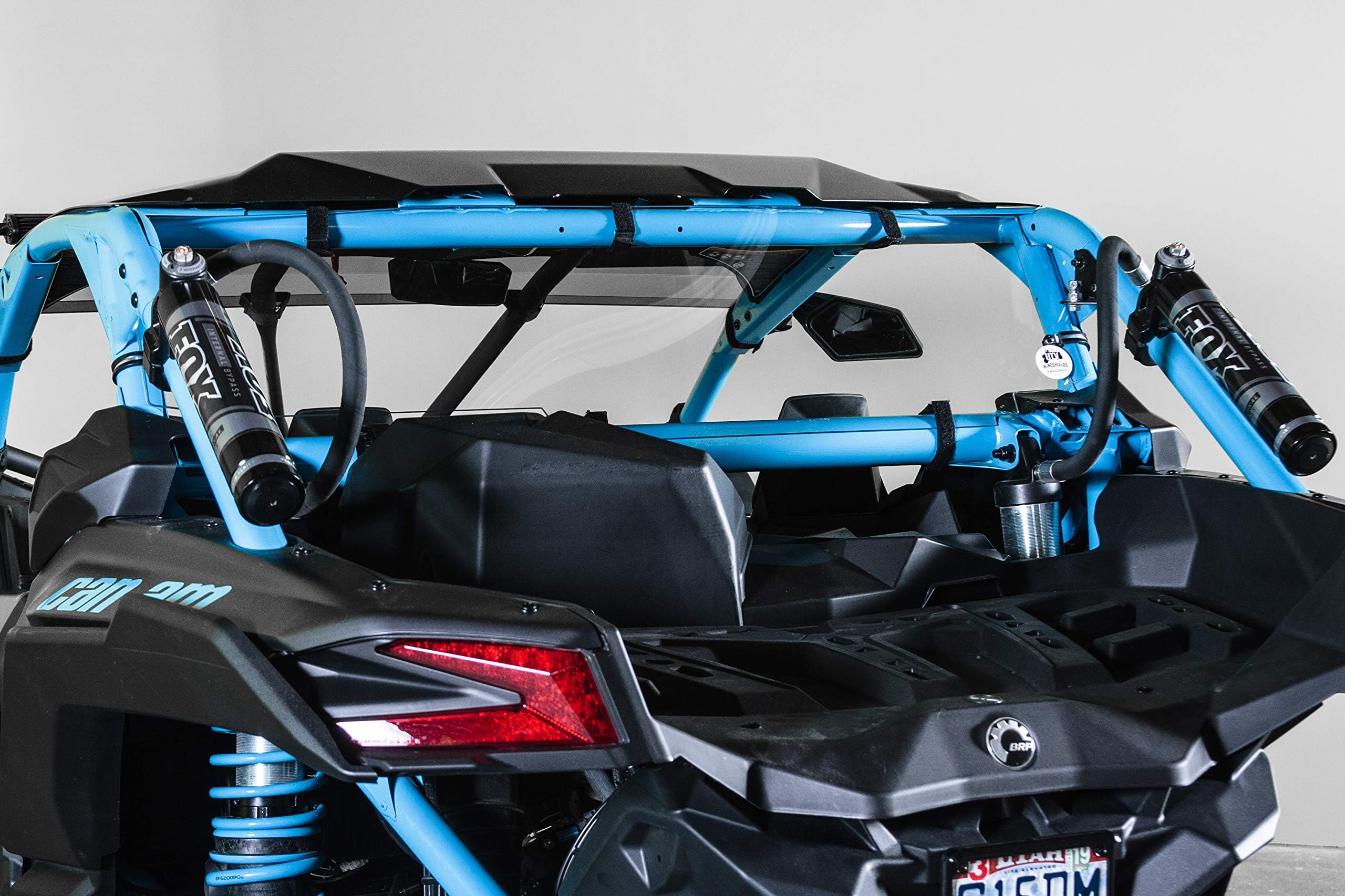 RydeOnTopsCompatible with Can-Am Maverick X3 Back Windshield 3/16" Scratch Resistant - Made in the USA!.