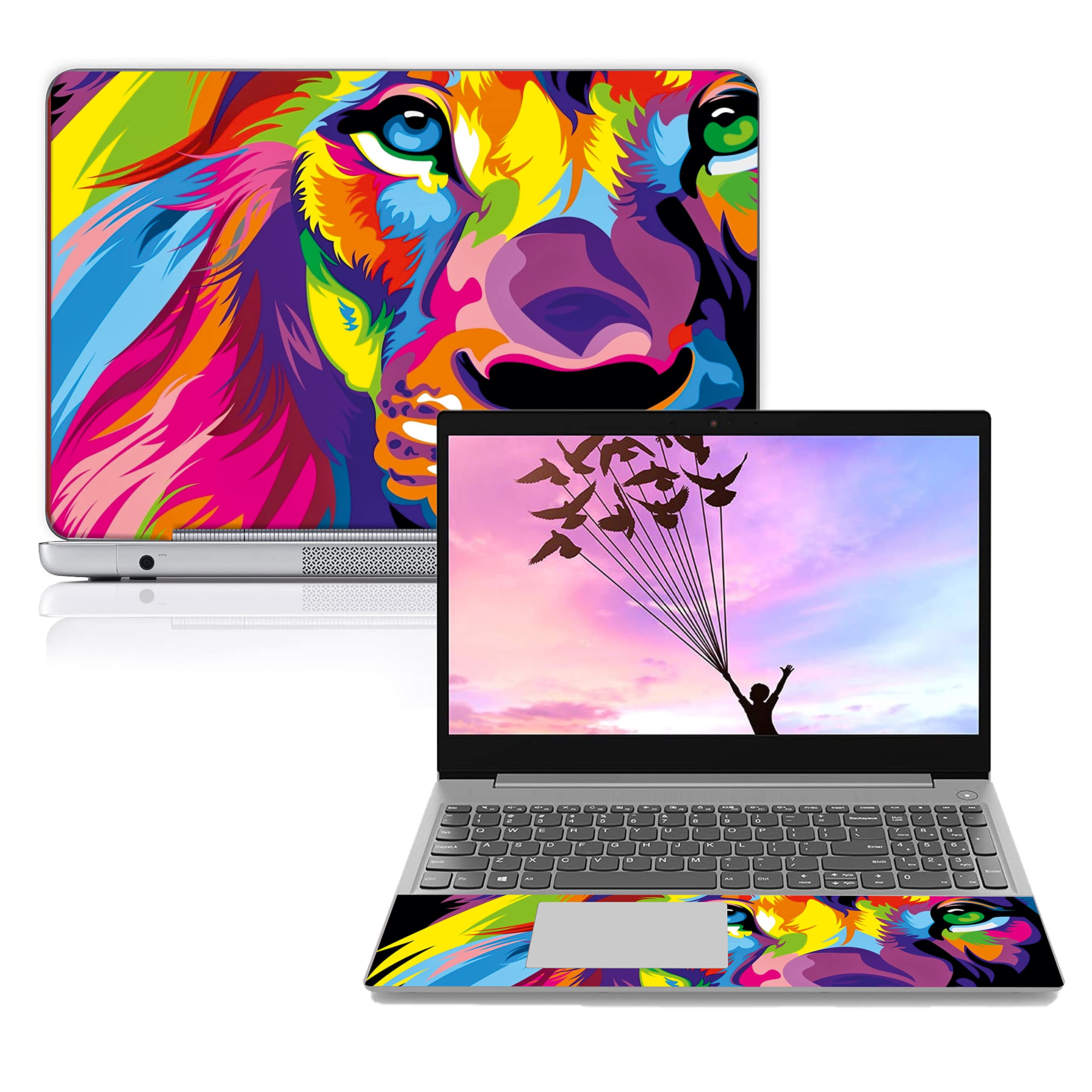 Paper Plane Design Laptop Skins Stickers (15.6 Inches) d40-image-29