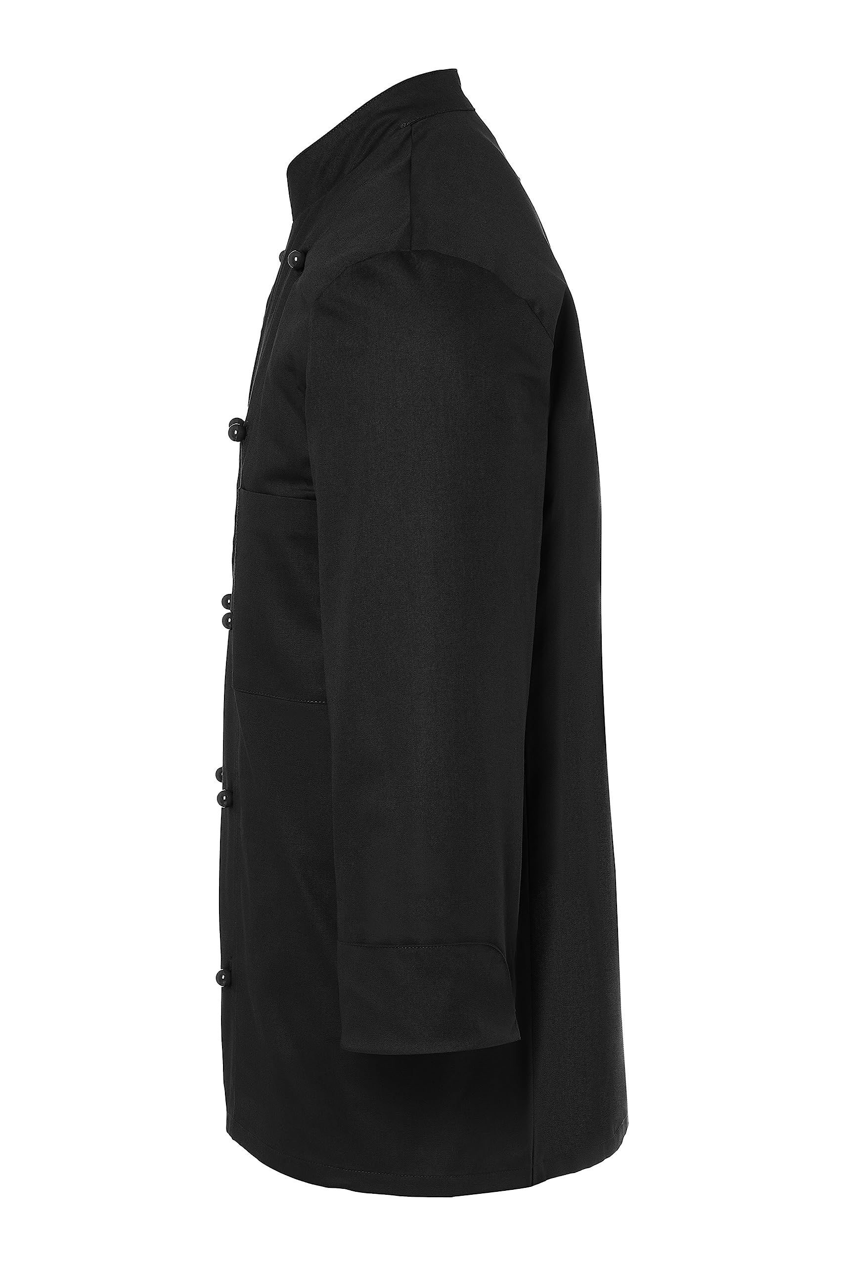 Karlowsky Herren Kochjacke Thomas Stehkragen Langarm 100% Baumwolle