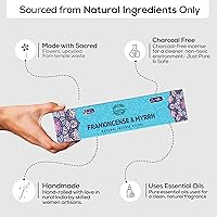 Vista 3 de Raajsee Varillas de Incienso (olíbano, 180 g), Varillas de Incienso (paquete de 12)