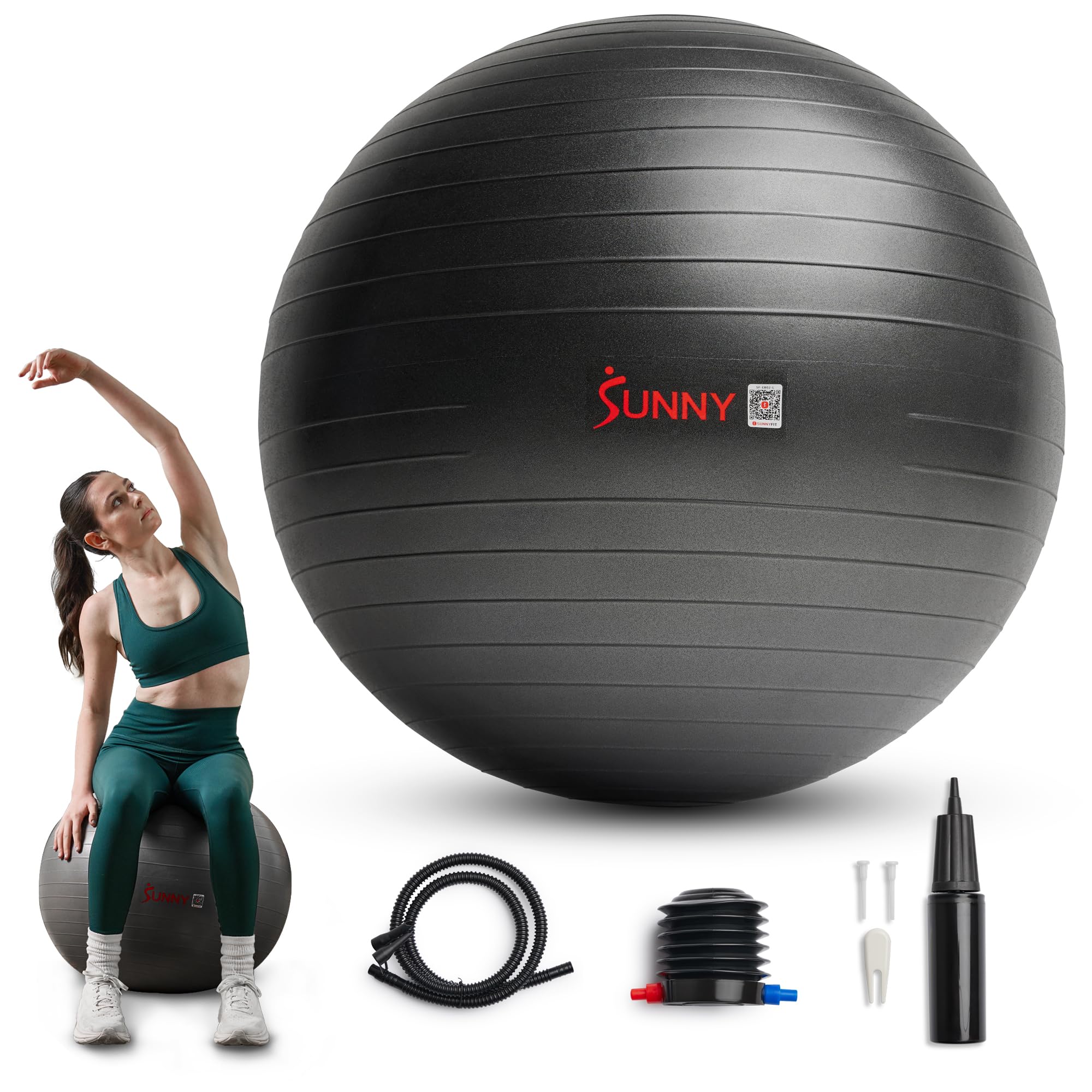 Sunny Health and Fitness Premium Exercise Ball