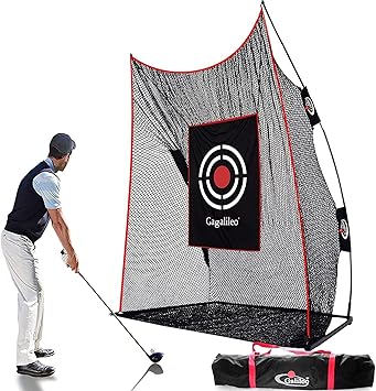 Amazon ゴルフネット ゴルフ練習ネット ゴルフヒッティングネット ゴルフ自宅練習 キャリーバッグ付き3 6ｍｘ3ｍ Gagalileo 練習ネット
