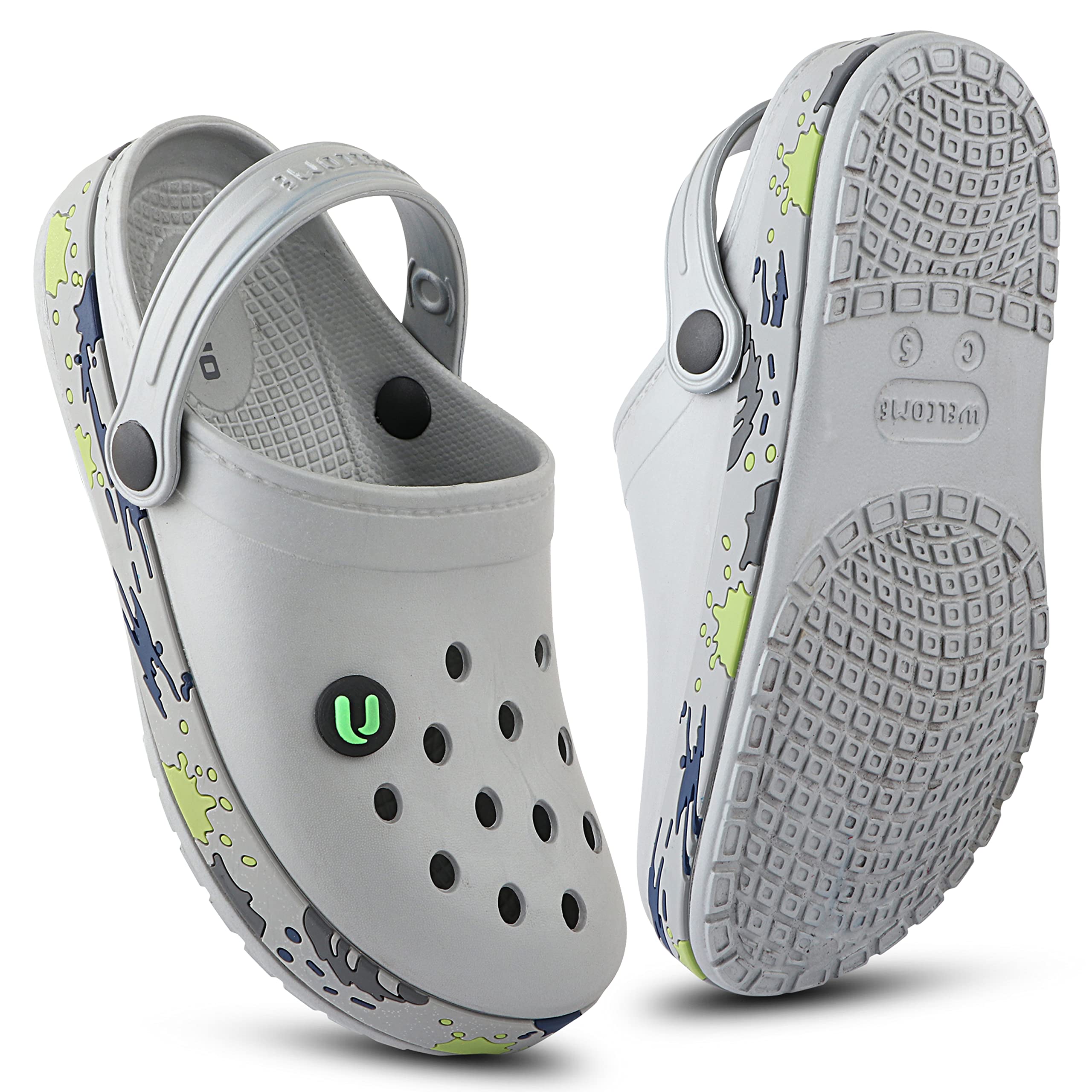 URJO Piambo Clogs - 10 Kids UK (28 EU) (Kids_Splash) 4