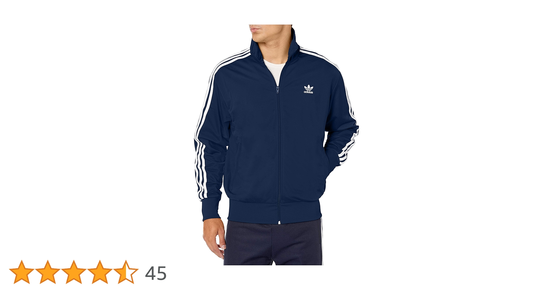 Buy adidas Originals mens Firebird Track Jacket Black/White
