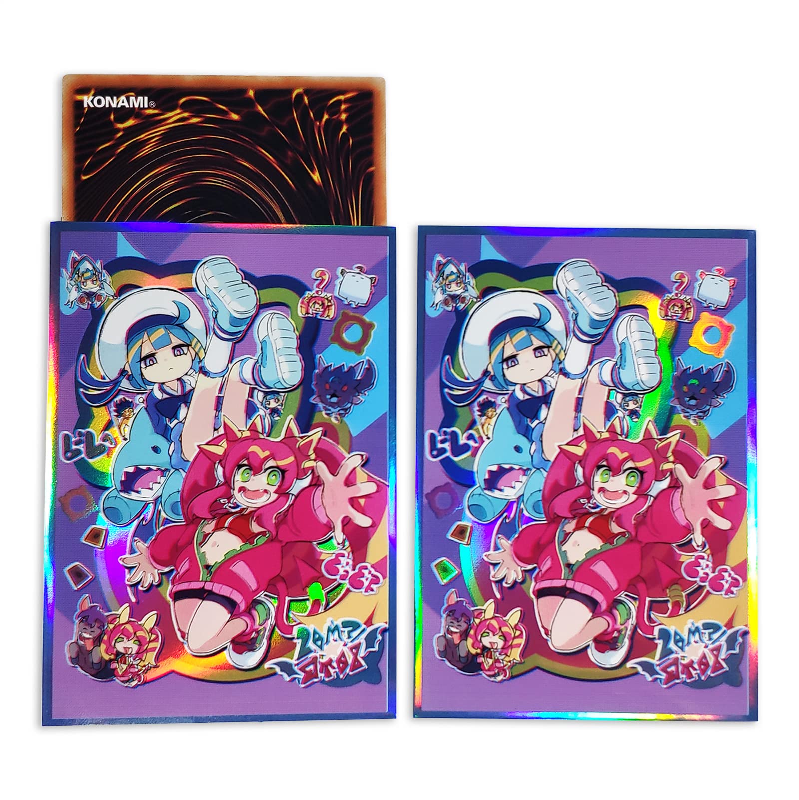 live twin card sleeves Yugioh Official Protector Evil Twin 100 Sleeve Japan NEW YCSJ Tokyo 2023 YCS