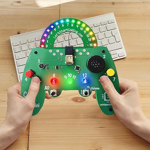 Miniatura 1 de Code Lab Mini Add-On 15 Pixel LED Rainbow  Codificación para niños de 8 a 12 años  Aprende STEM con proyectos brillantes y coloridos!