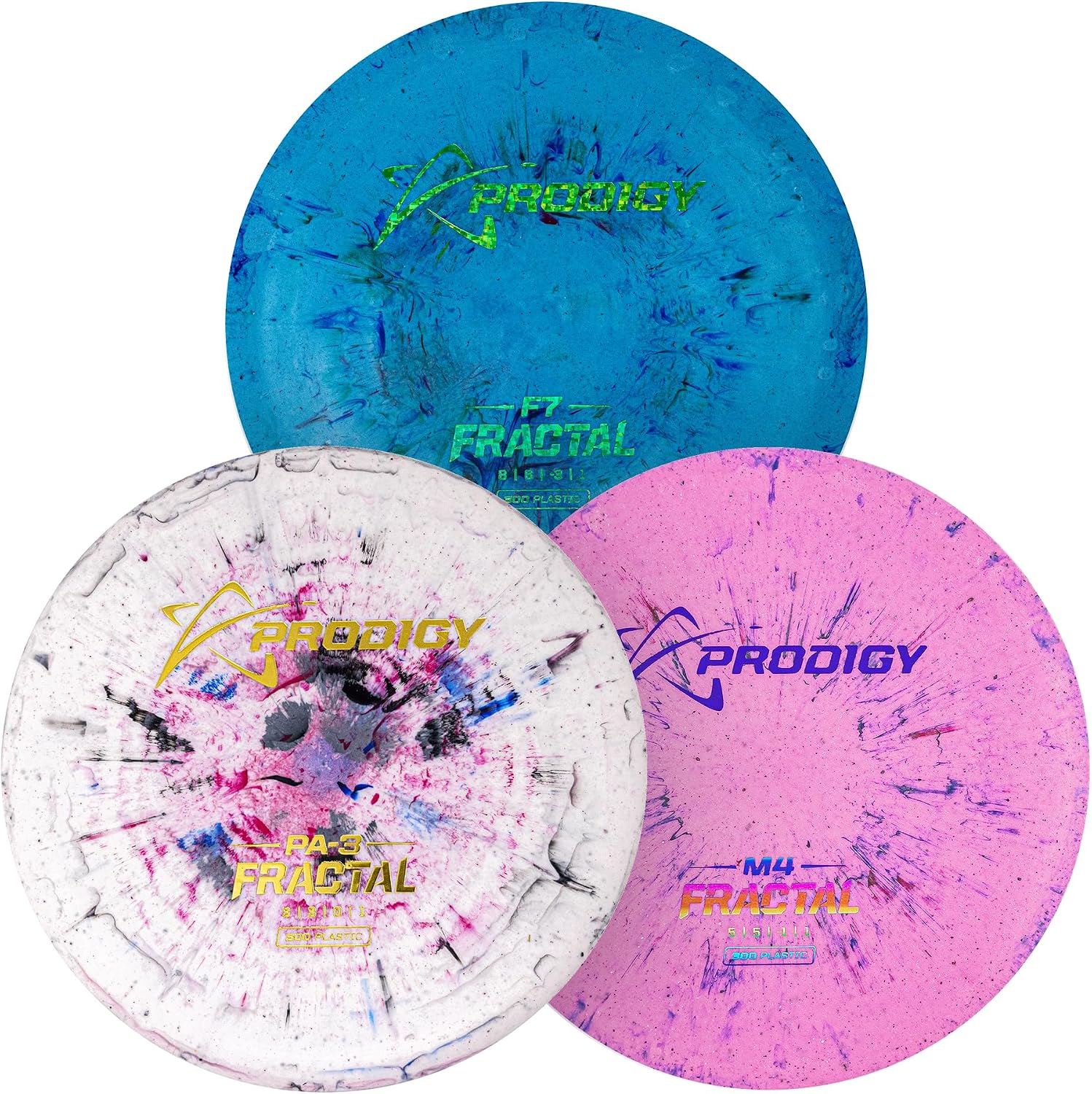 Prodigy Fractal 3 Piece Disc Golf Starter Set