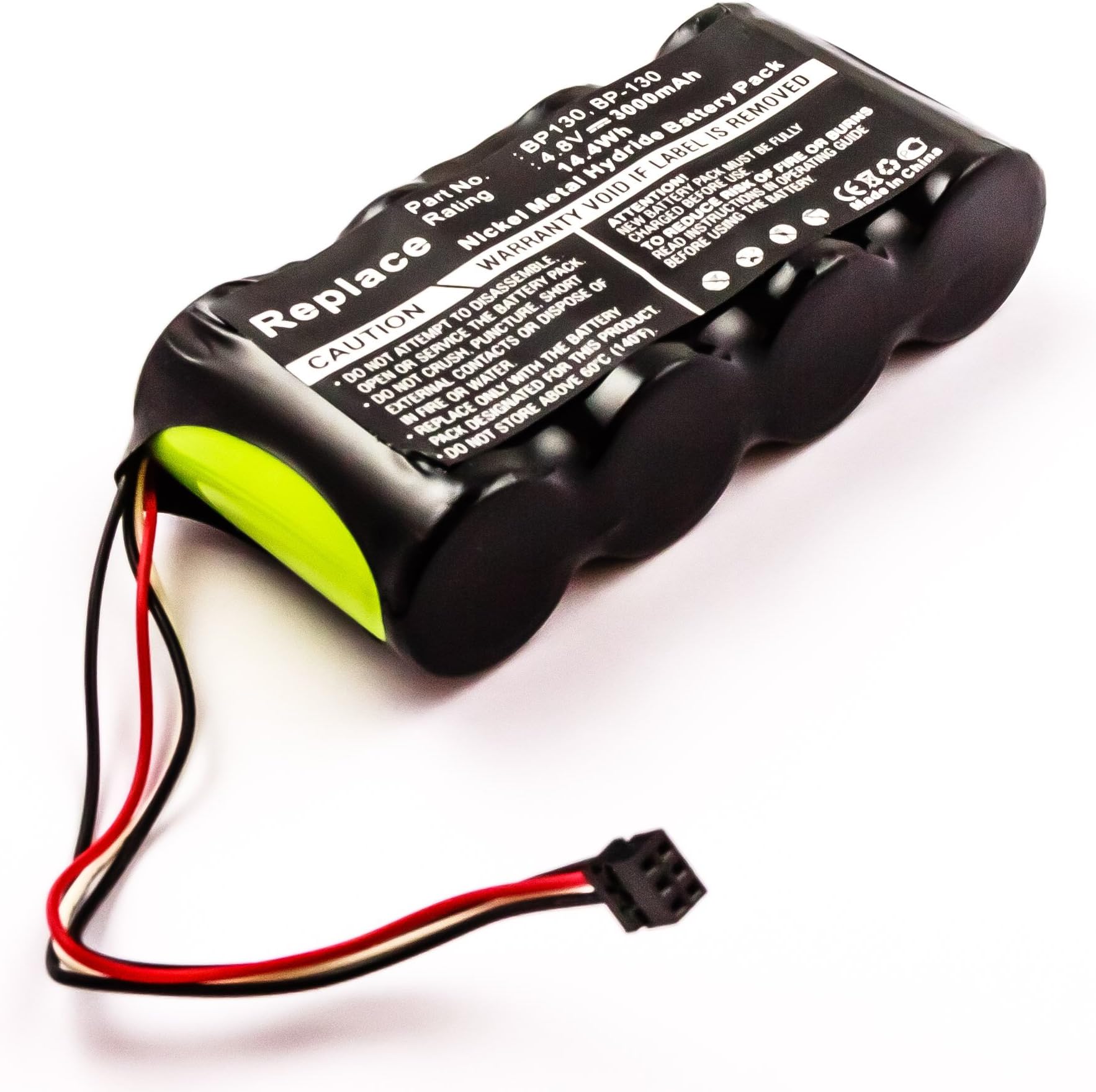Battery suitable for Fluke ScopeMeter 120, 123, 124, BP130