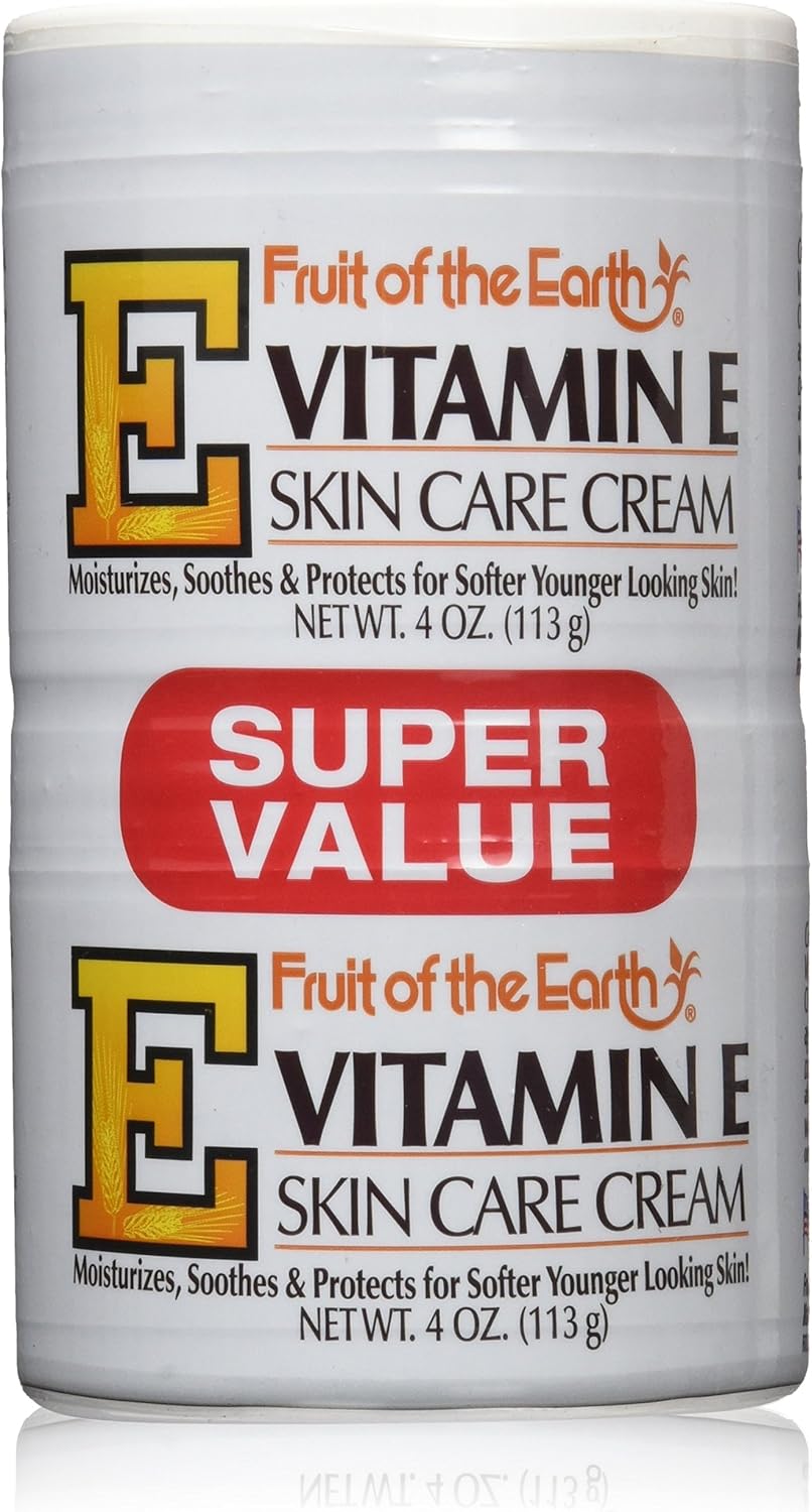 Fruit of the Earth VitaminE Cream 4 oz. + 4 oz. Jar (Case of 6) Amazon.ca Beauty & Personal Care