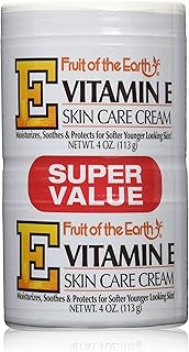 Vitamin-E Cream 4 oz. + 4 oz. Jar (Case of 6)
