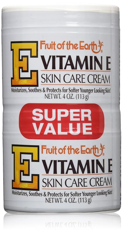 Creme com Vitamina E Fruit of the Earth, 113 g, Pacote com 6