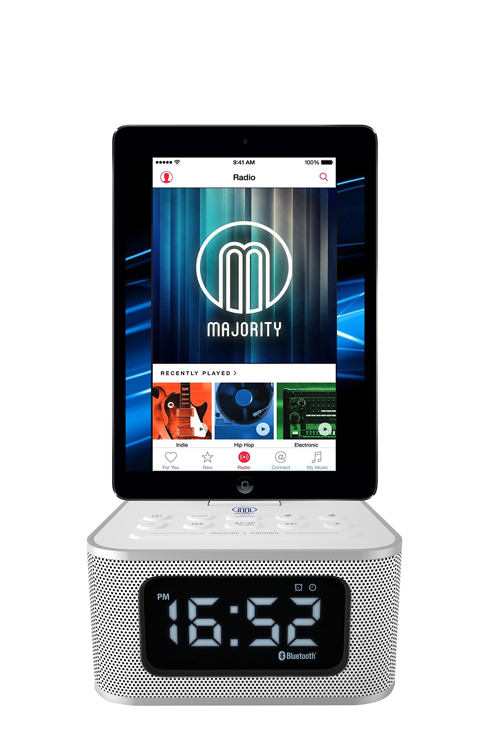 Buy MAJORITY Neptune Speaker 20W Docking Station Bluetooth Alarm Clock