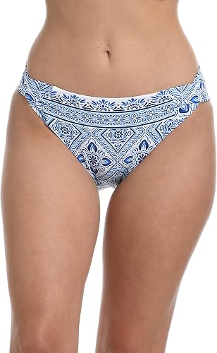 La Blanca Womens Side Shirred Hipster Swimsuit Bikini Bottom