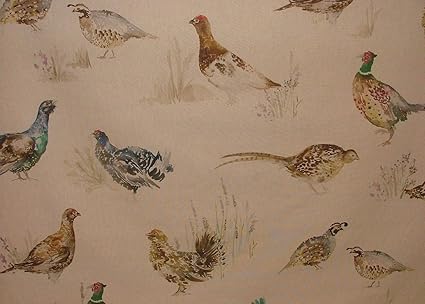 Medio metro viaje decoración juego pájaros lino funda cortina ...
