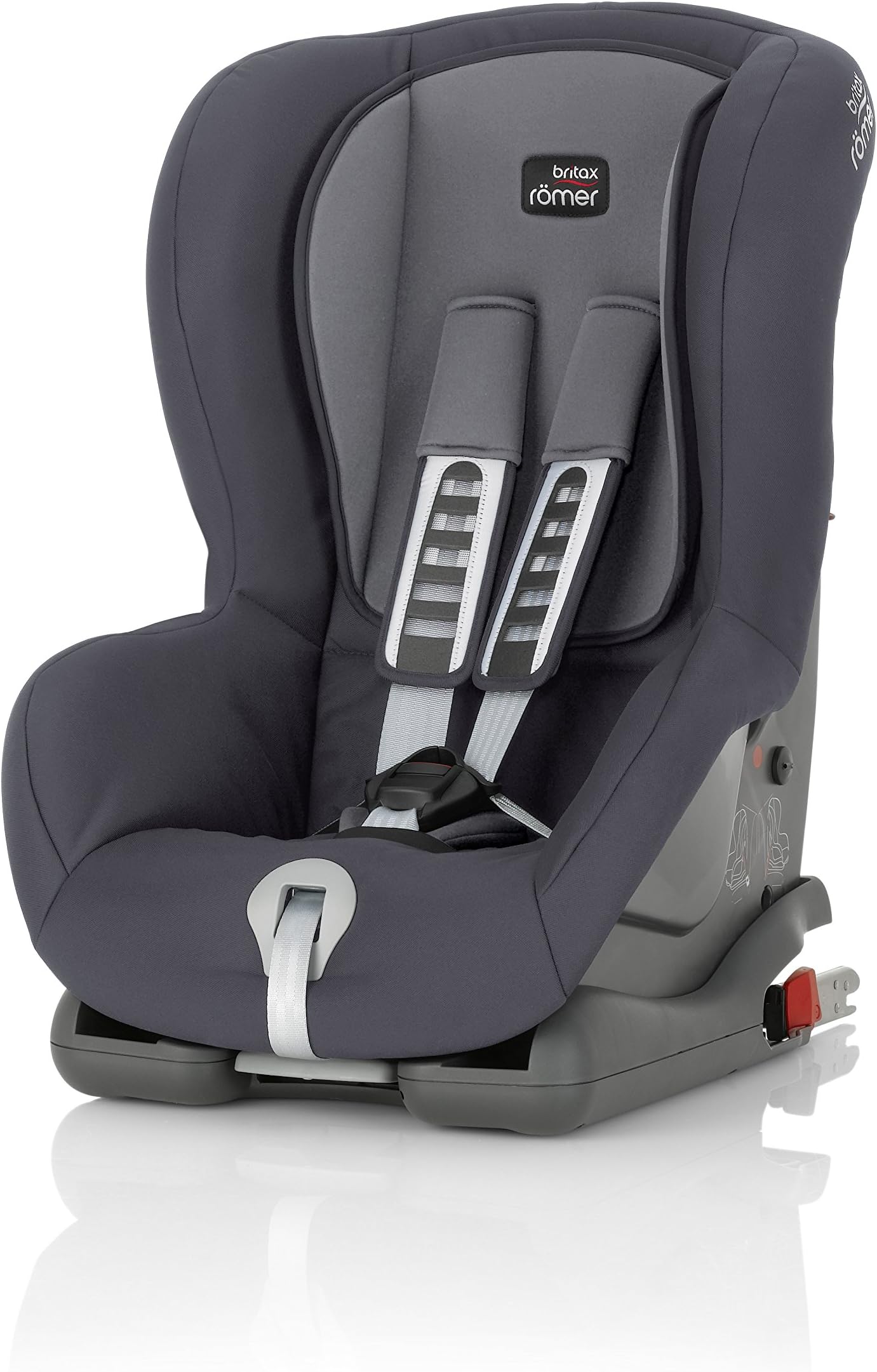 Britax Römer Duo Plus Br Baby Car Seat For Group 1(From 9M To 4 Years/From 9-18 Kg) - Storm Grey