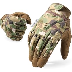 Guantes Benelli WTACTFUL Guantes de dedo completo para motocicleta, motocicleta, ciclismo, caza, senderismo, equitación, trabajo, escalada, camping, conducción, guantes de hombre