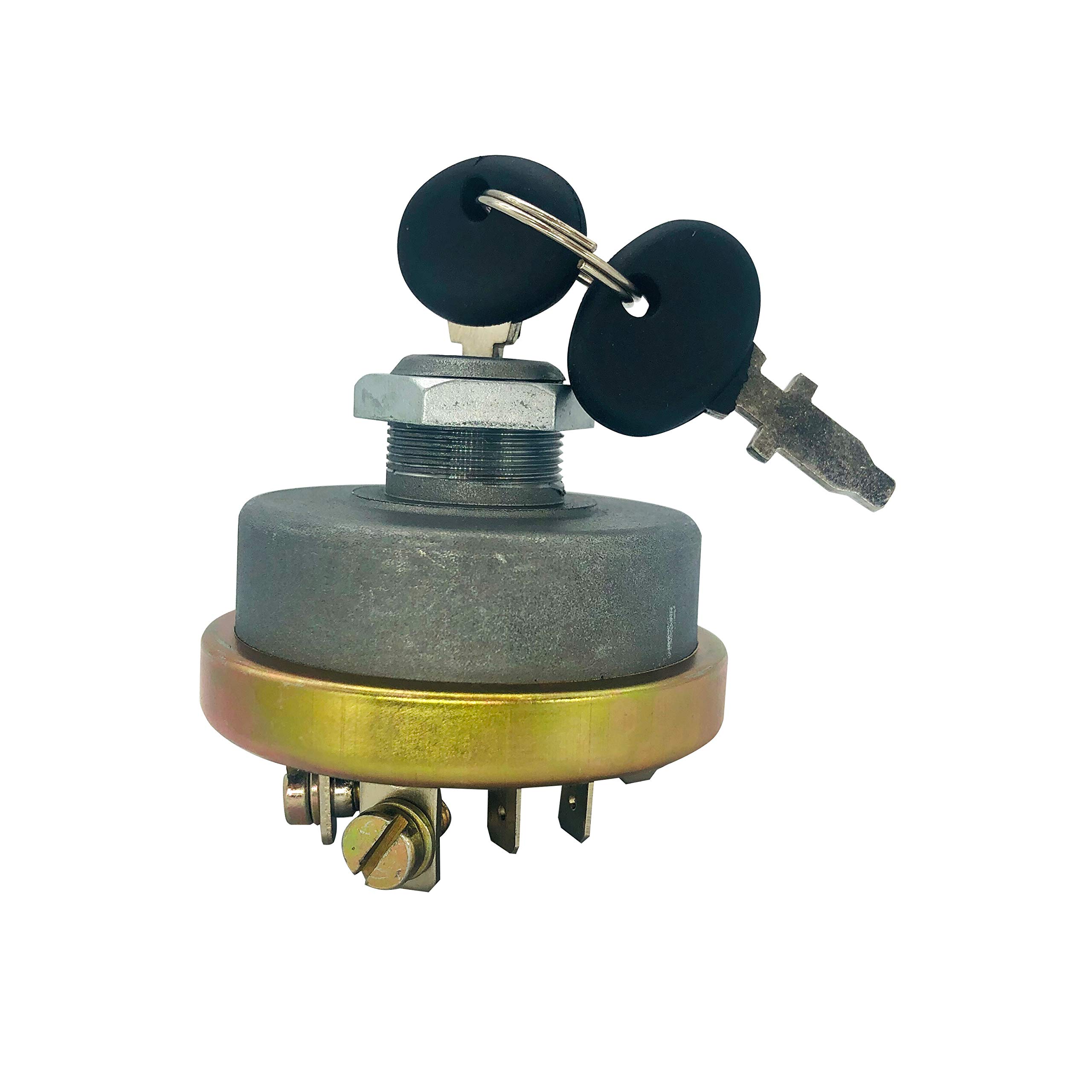 Ignition Switch fit for Fiat Universal Long Tractor Allis Chalmers 87569357 Ford New Holland, Replace TX10953, 4158641