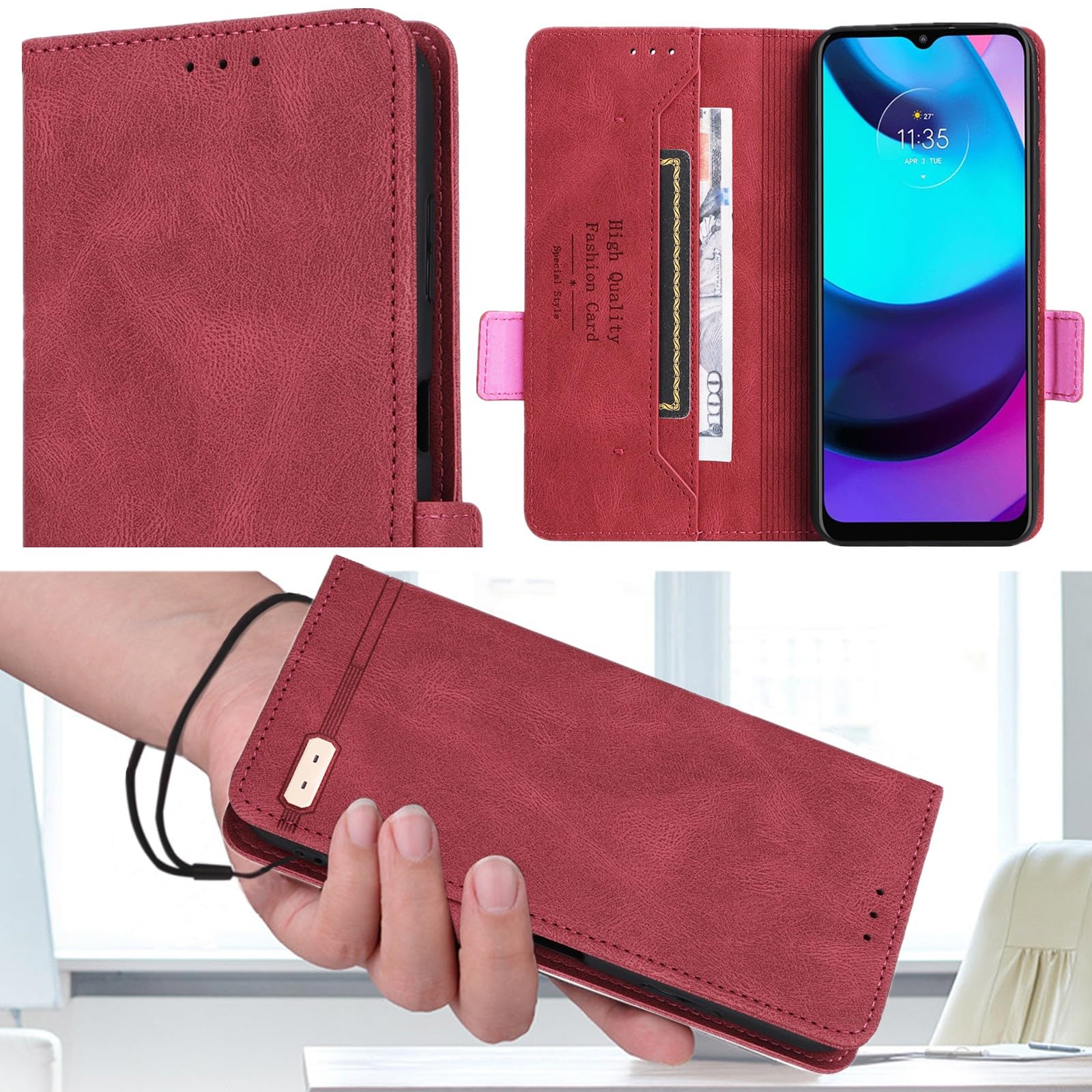 Amazon.co.jp: OPPO A3 5G ケース 手帳型 【ストラップ 同梱】 適用