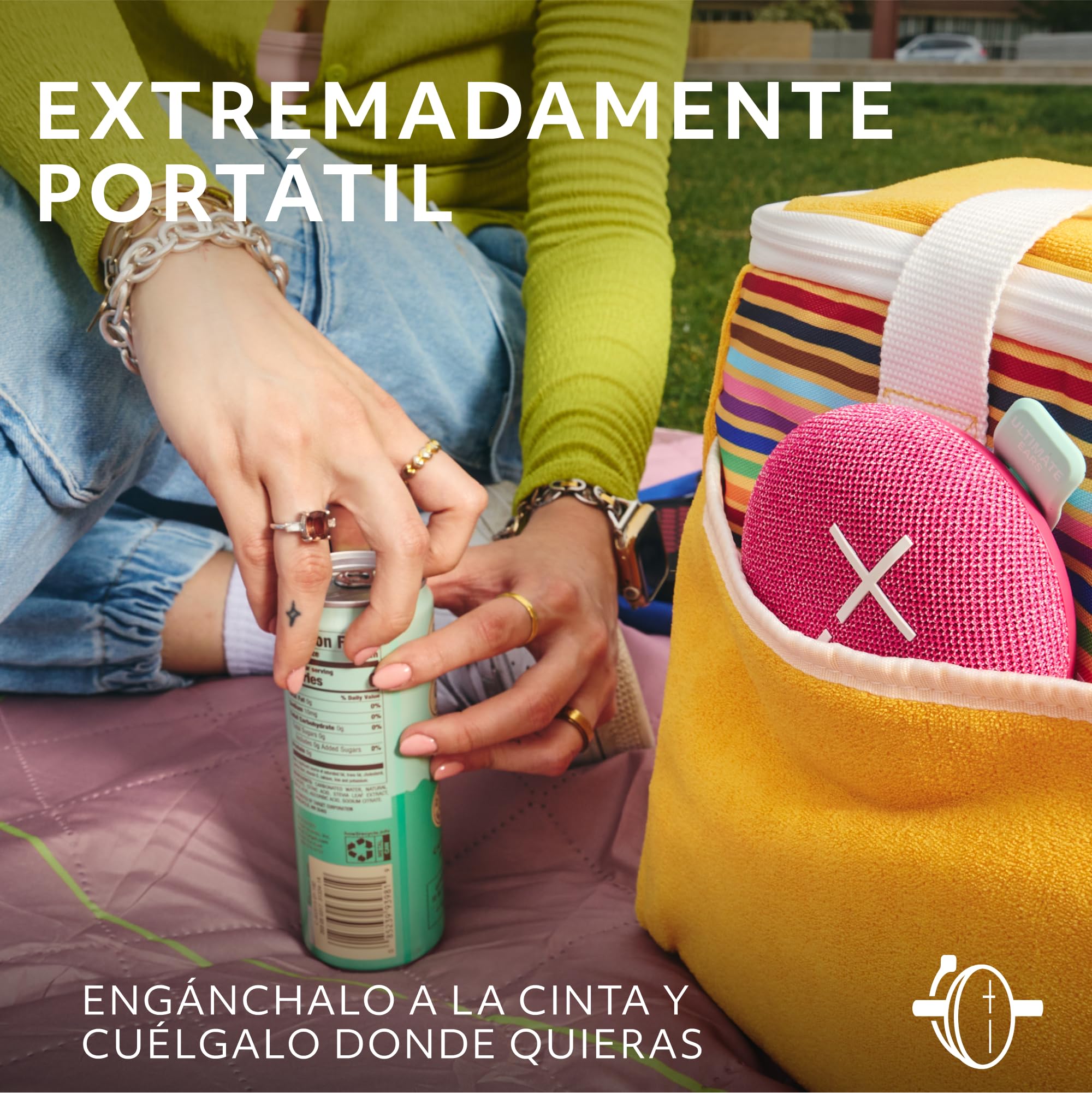 Ultimate Ears MINIROLL, Altavoz Bluetooth Resistente al Agua