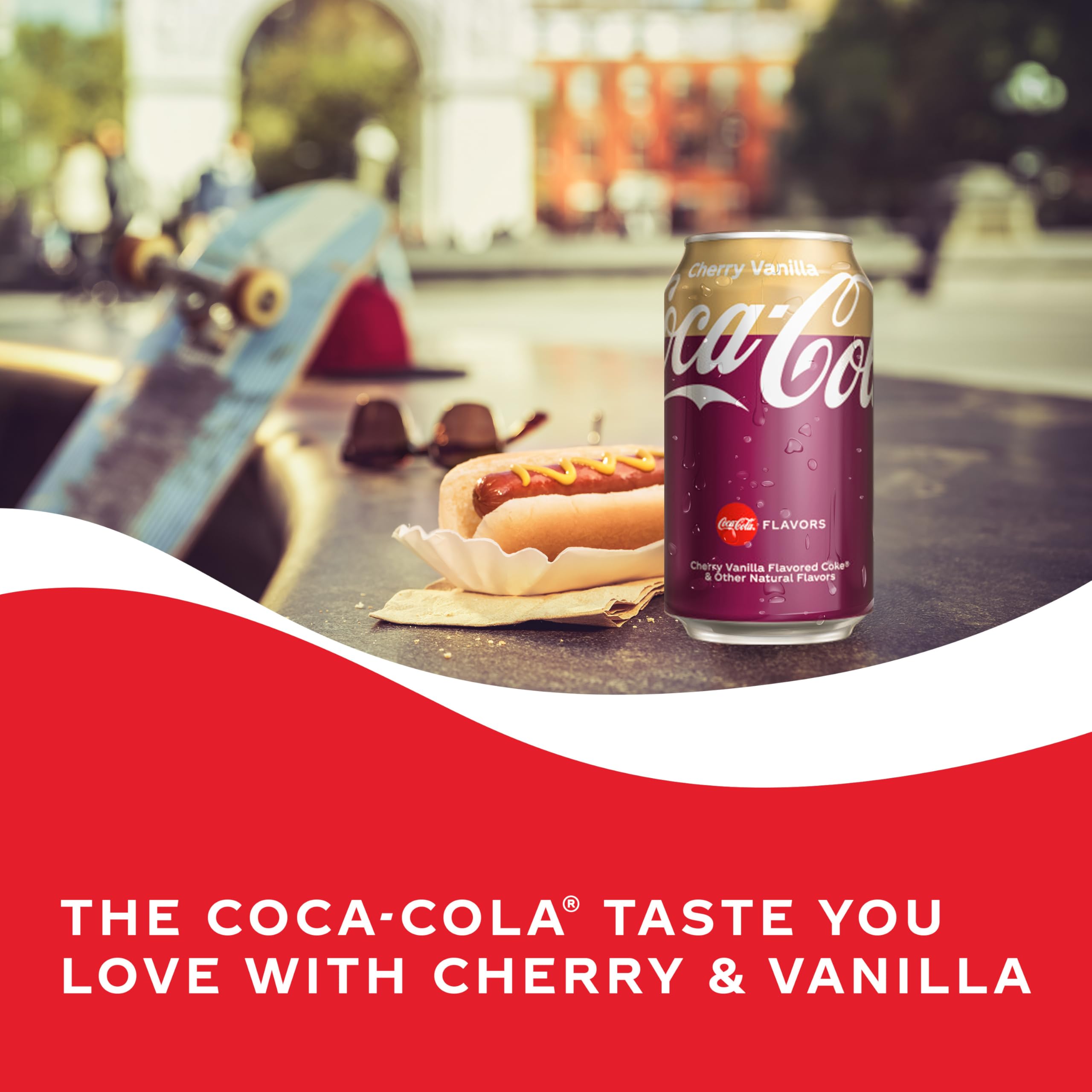 Coca-Cola, Coke, Cherry Vanille, 355 ml, 12 Stück