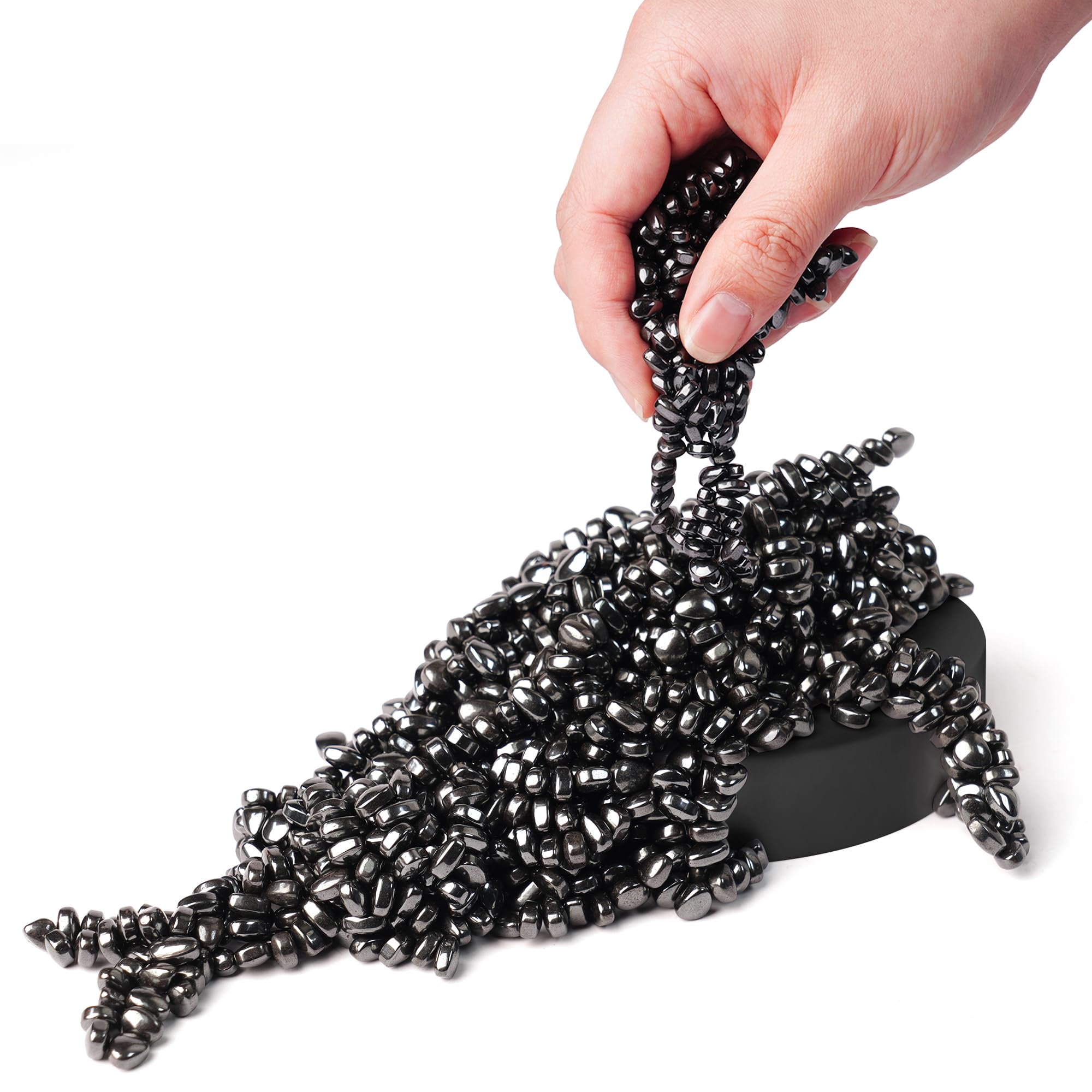 LiKee 500+ Packs Magnet Stones, Fidget Toys Adults, Stocking Stuffer for Kids and Teens, Magnetic Rocks Help Relieve Stress, Desk Toy for Work and Study, Gifts for Boys and Girls Ages 14+ Years Old