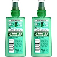 Vista 2 de Garnier Fructis Pure Clean Detangler + spray de secado al aire, 5.0 onzas líquidas, 2 unidades (el embalaje puede variar)