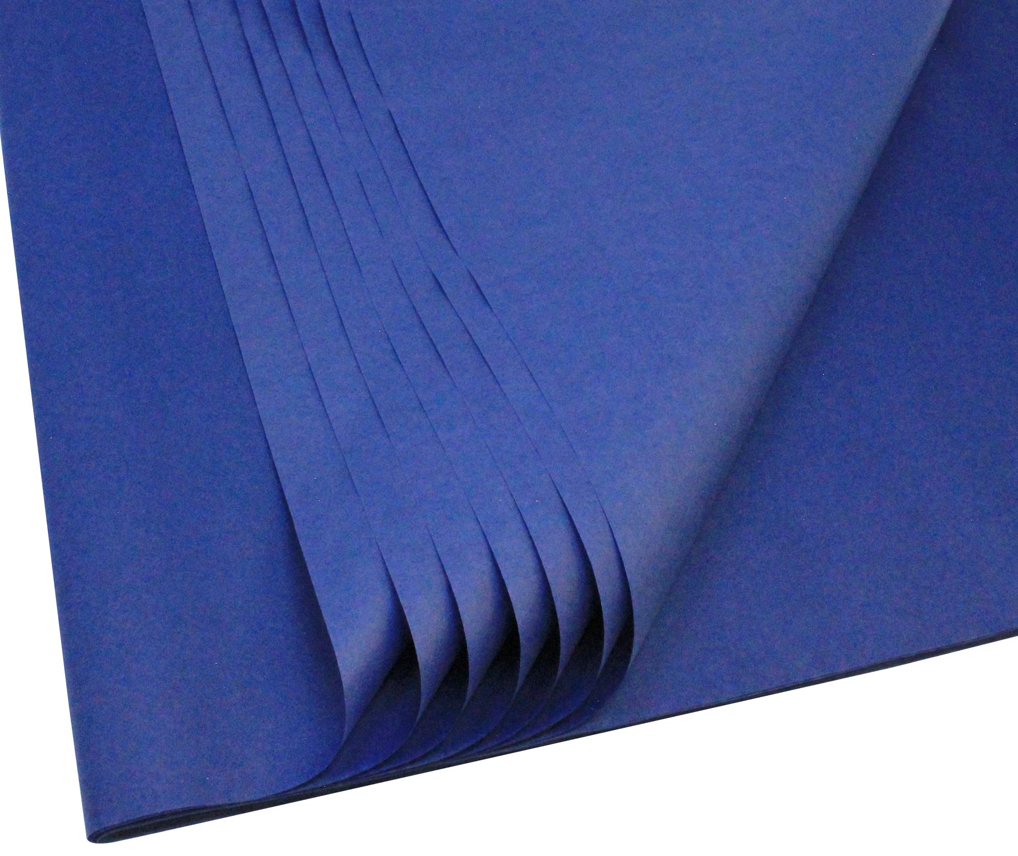 Bright Ideas Dark Blue Coloured Tissue 48 Sheets, Gift Wrapping Paper For Christmas, Birthday Party And Arts & Crafts, 50Cm X 76Cm