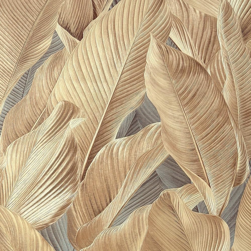 Vymura Natural Gianni Leaf Wallpaper M95687