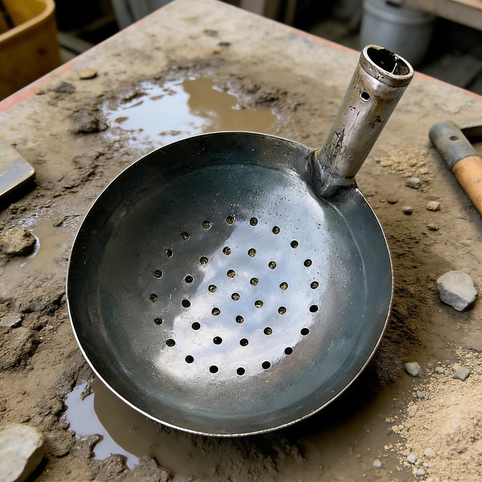 Per setacciare: per rimuovere, strumento di setaccio forte, detergente affidabile per parchi per bambini, robusto per il paesaggio del giardino per i progetti di costruzione