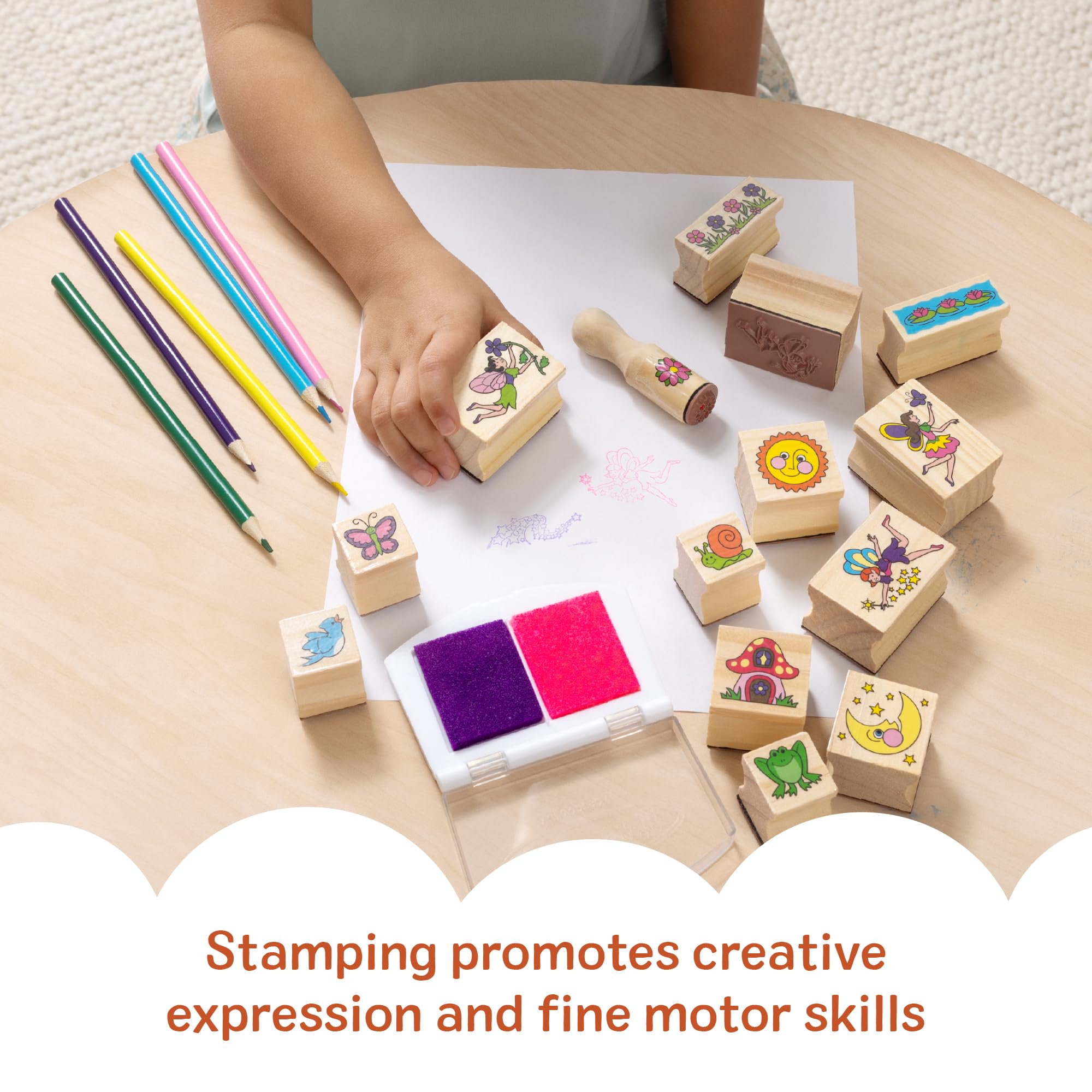 Melissa & Doug Stamp-A-Scene-Fairy Garden