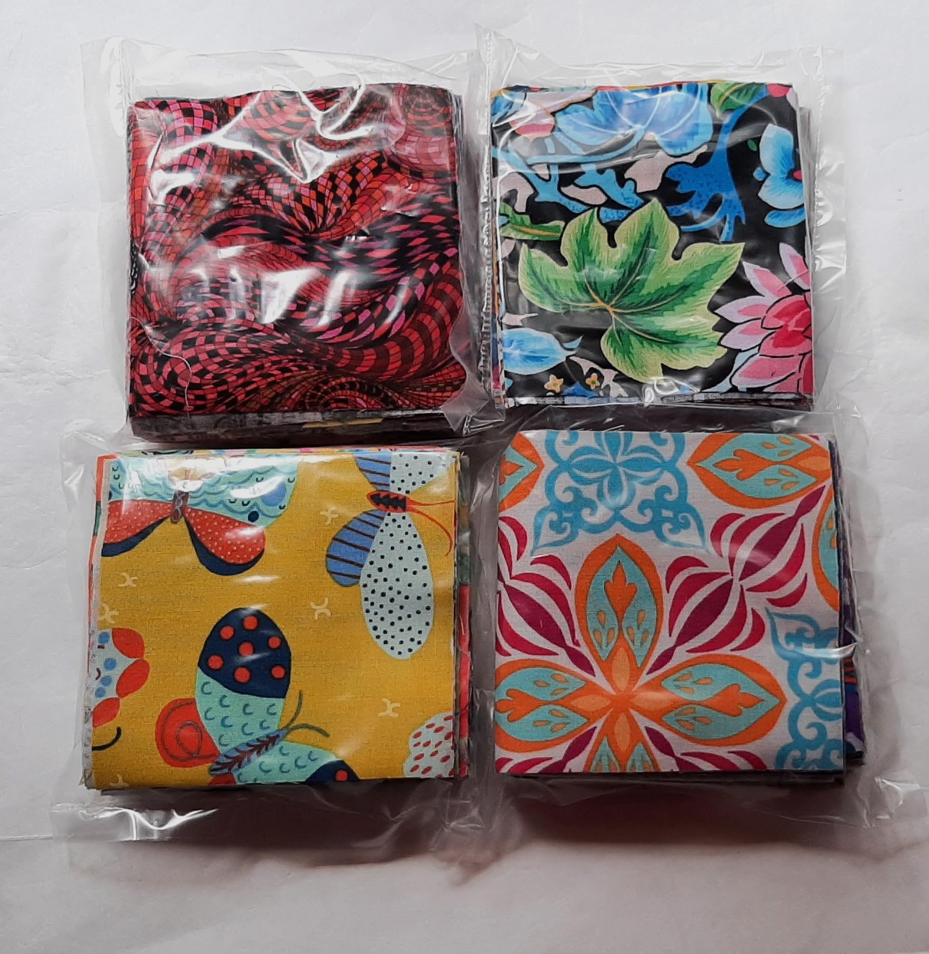 Free Spirit Various Designers Fabric Scraps Pack for Crumb/Scrappy Quilting 100% Cotton - Image 2