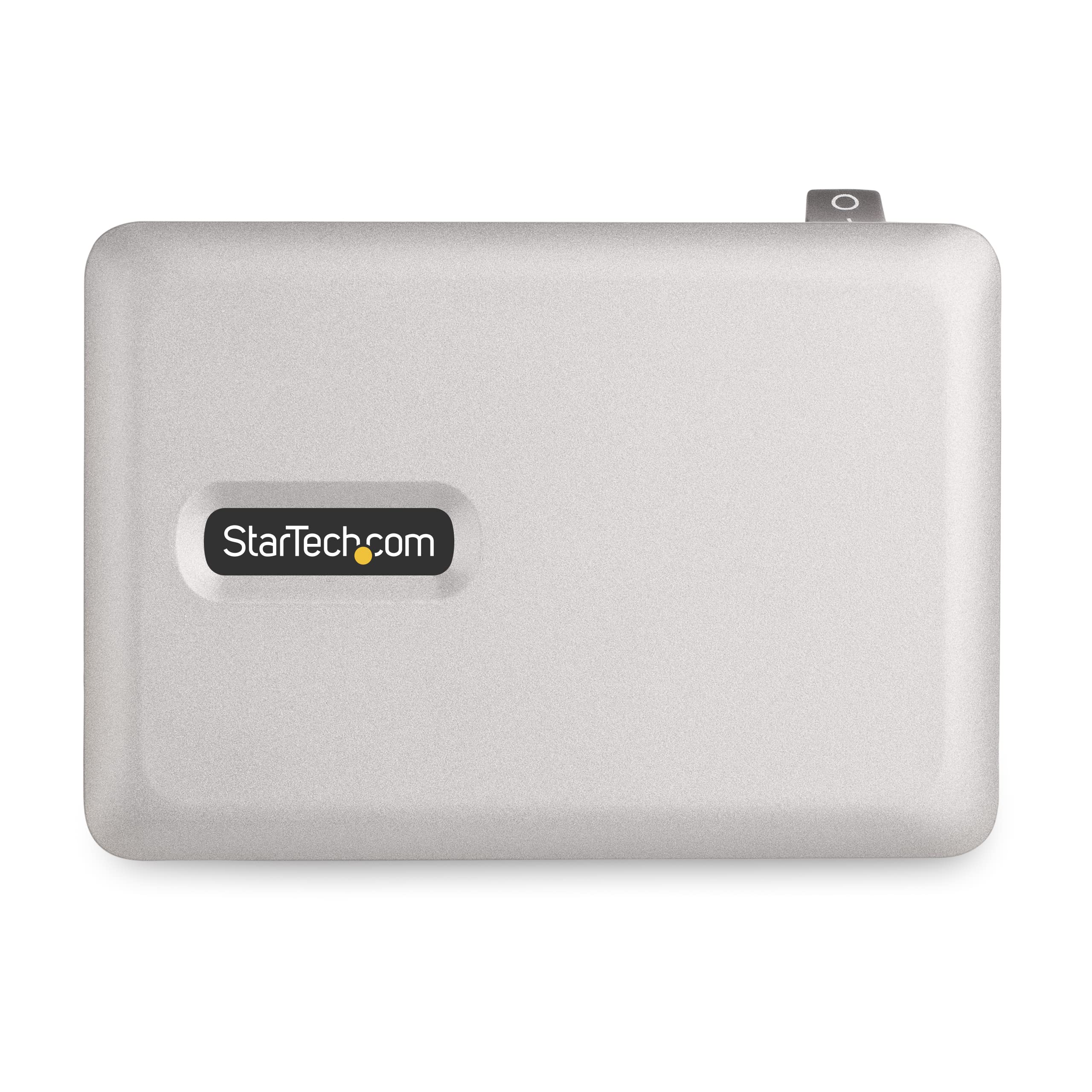 StarTech.com 7-portowy koncentrator USB-C - 5 x USB-A/2 x USB-C - samoczynnie zasilany z zasilaczem 65 W - USB 3.1 10 Gb/s, koncentrator USB do komputera stacjonarnego/laptopa z kablem blokującym z certyfikatem USB-IF - rozdzielacz USB C (10G5A2CS-USB-C-H