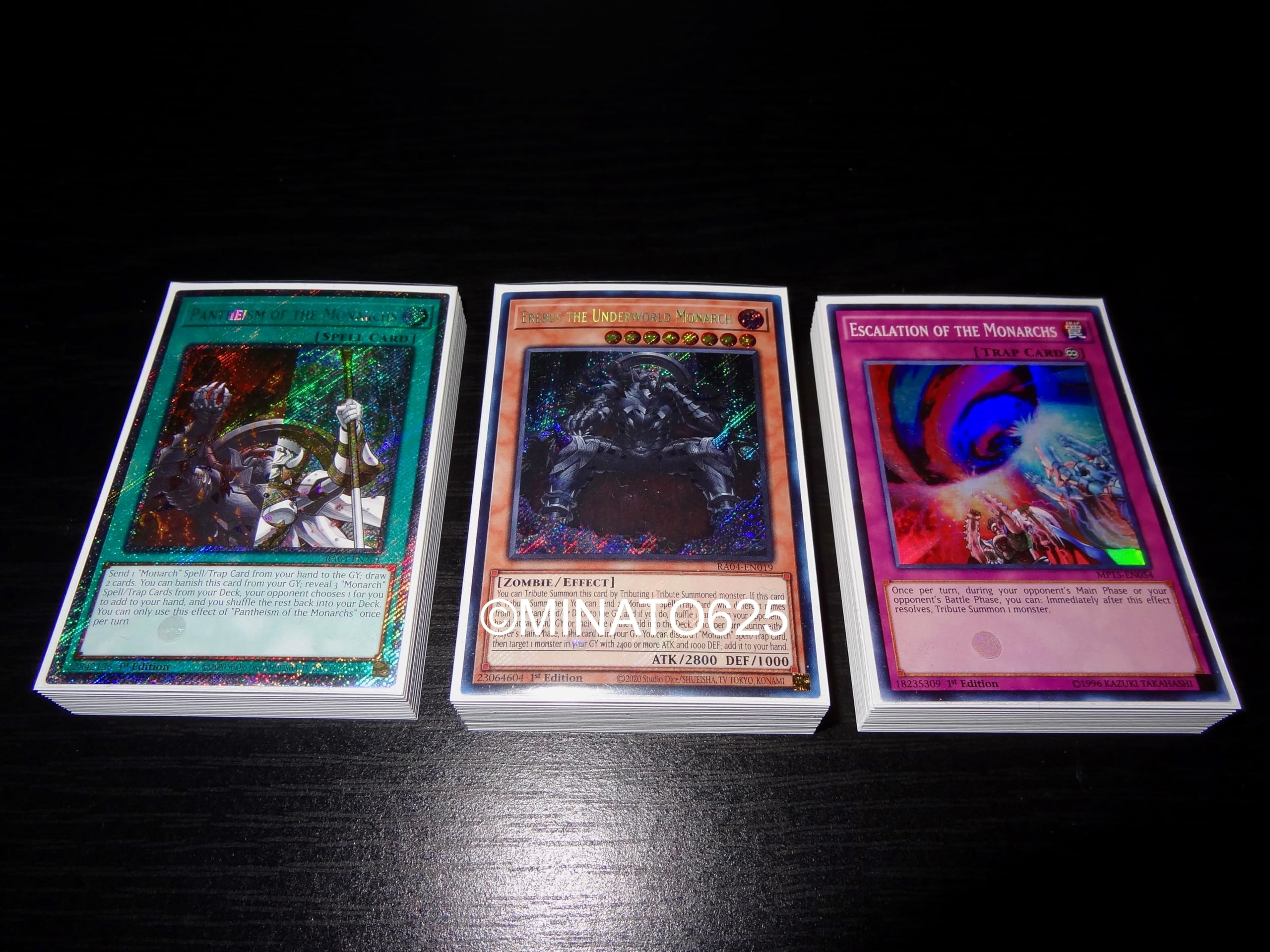 Yu-Gi-Oh! Cards Complete Domain Monarch Deck with Ultra Pro Sleeves and Deck  Box Tournament Ready Master Duel Links : Buy Online at Best Price in KSA