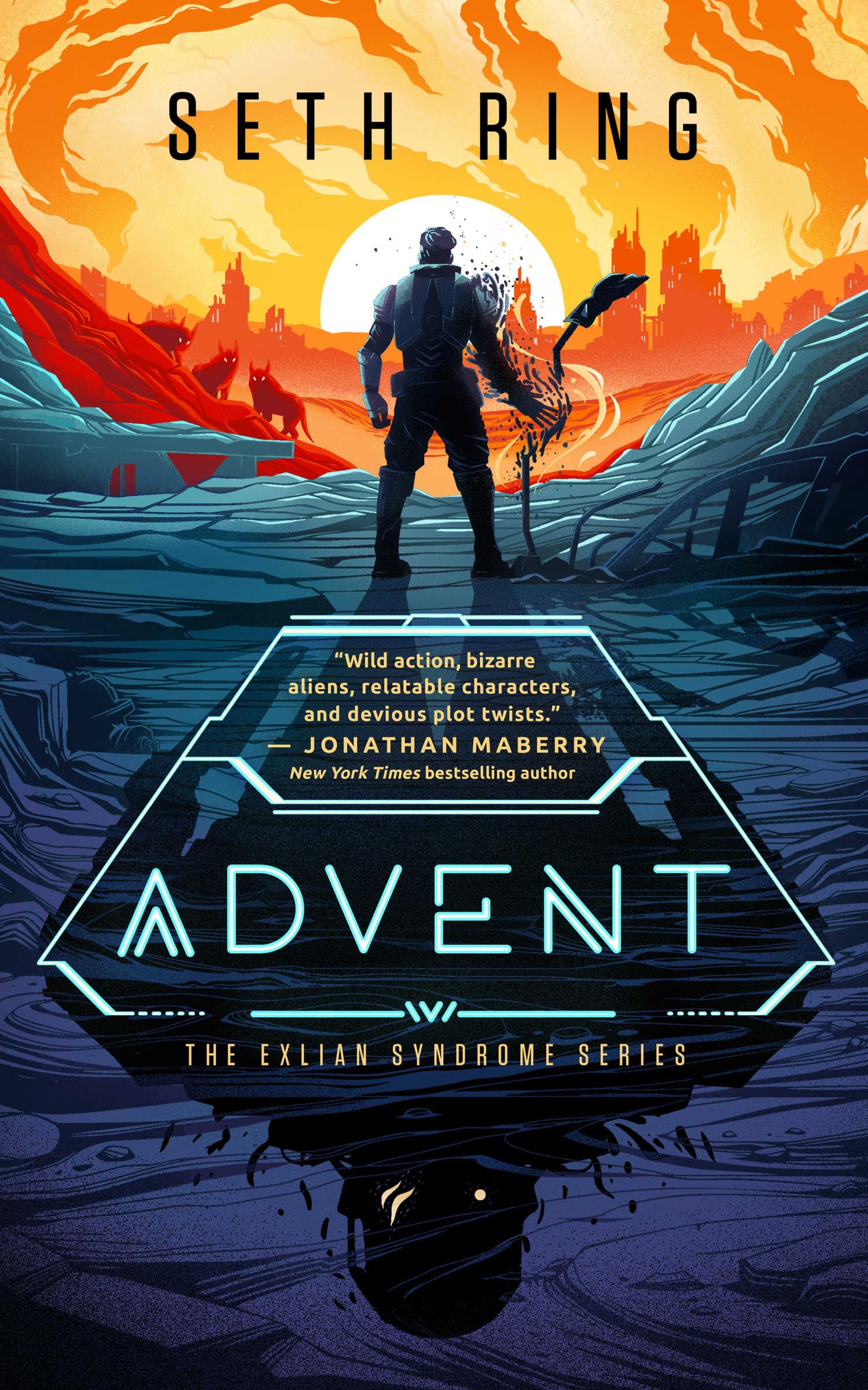 Advent: A Fantasy LitRPG Adventure (The Exlian Syndrome Series Book 1)