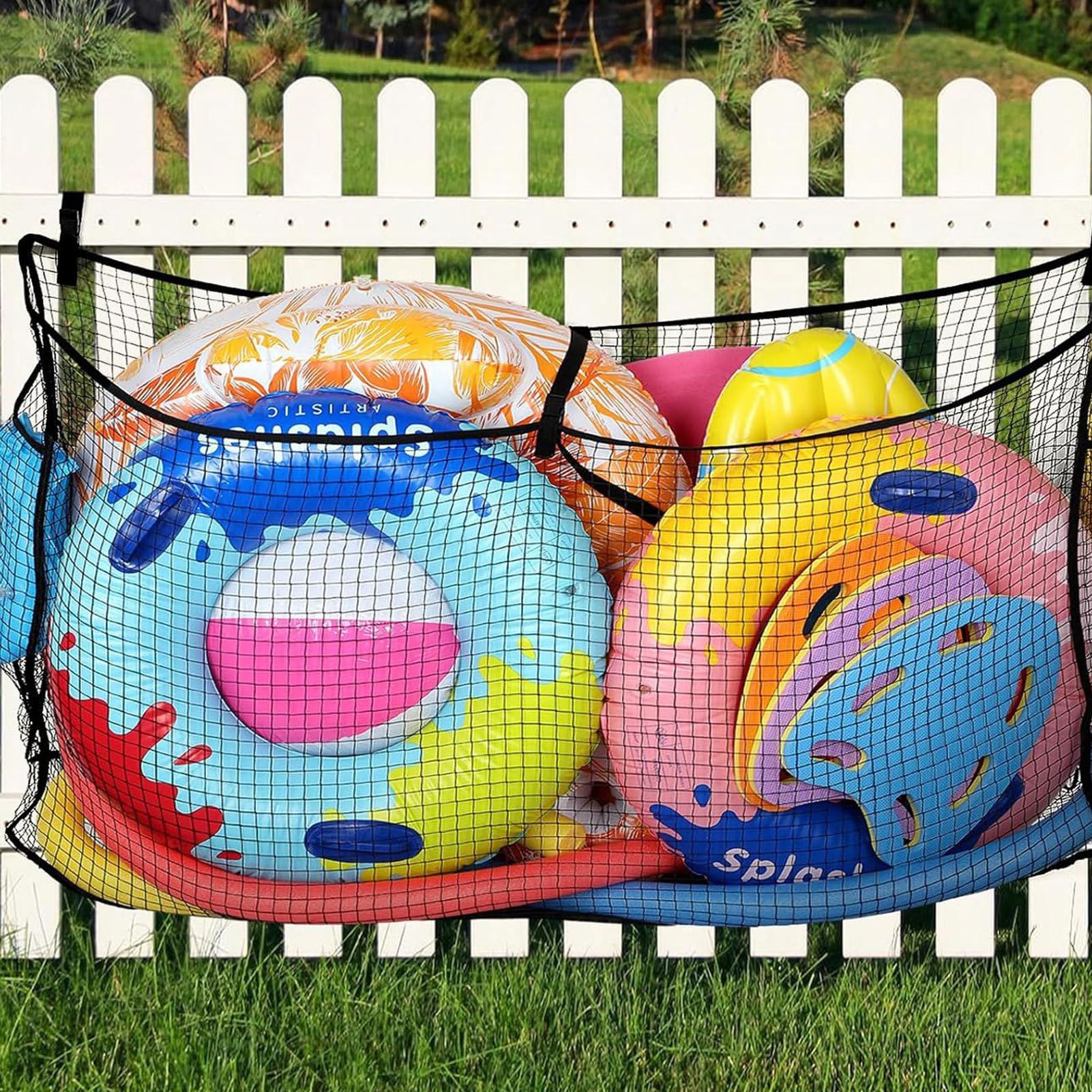 Strandtasche Netz Aufbewahrungskorb Für Den Pool,  Produktbild-Vorschau 8