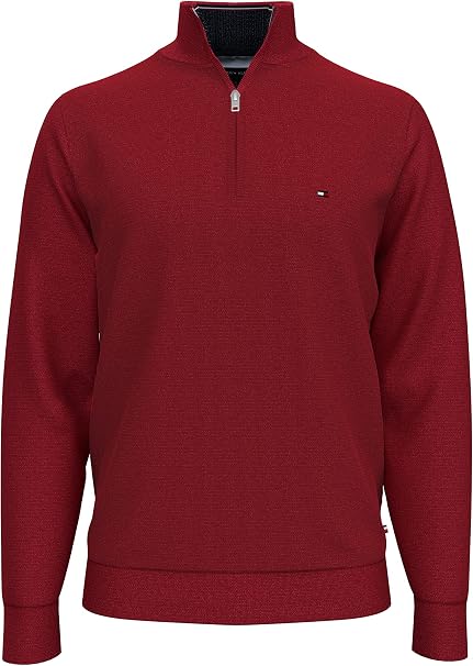 Tommy Hilfiger Sudadera de Cuello Alto con Cremallera 1/4 para Hombre :  Amazon.com.mx: Ropa, Zapatos y Accesorios