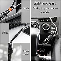 Vista 7 de 54 Yards x 1/2 Inch Reusable Cable Ties - BSELEYY Adjustable Cord Straps Cable Management Tape Cord Organization Straps Hook Loop Tape Cord Wrap for
