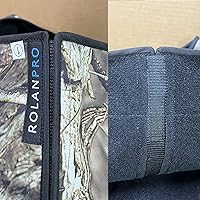 Vista 3 de ROLANPRO Impermeable Lente Camo Cubierta de lluvia para Sony FE 23.622 in F/4 GM OSS -# 16 Verde JungleB Impermeable