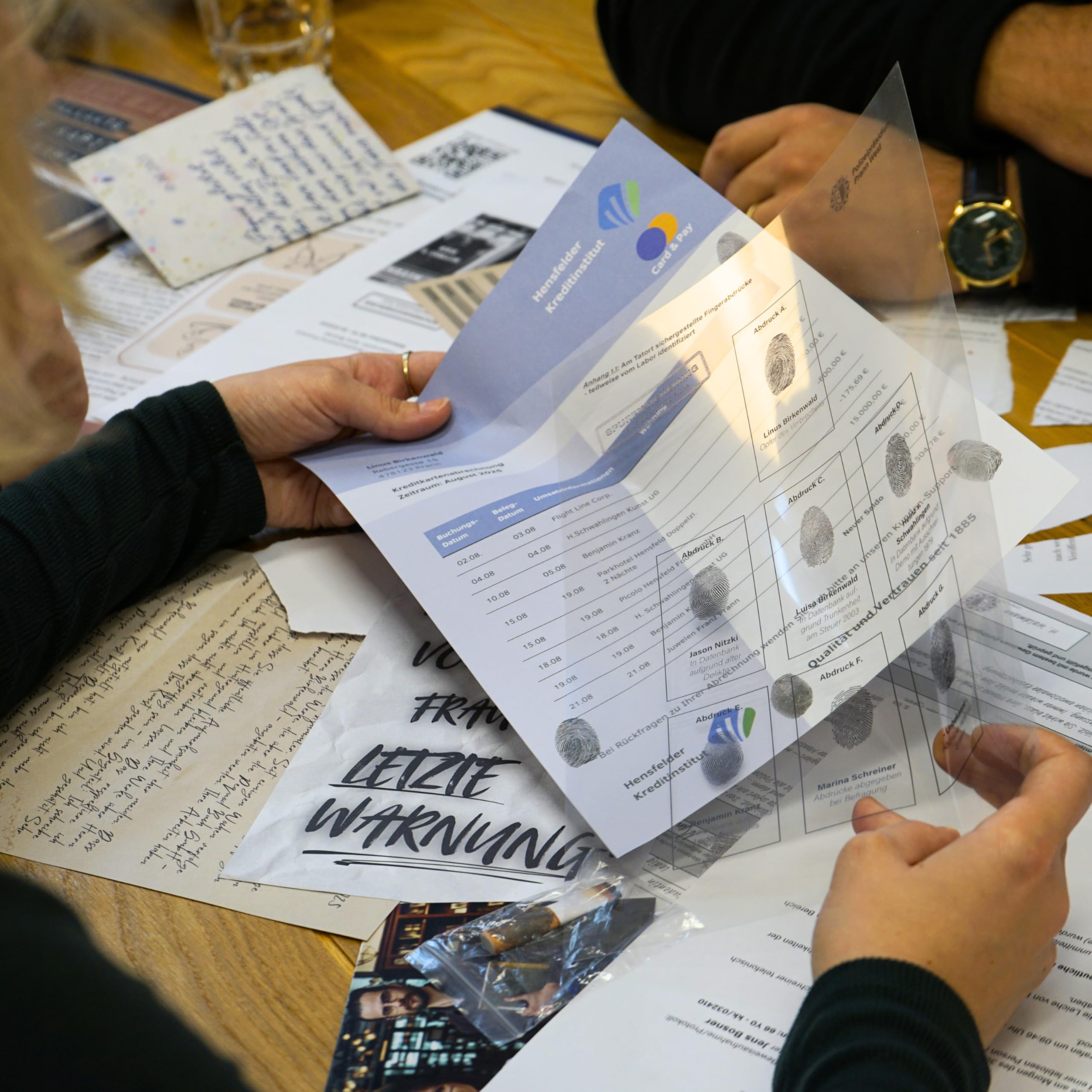 File Del Crimine – Fallakte: Das Letzte Kapitel – Gioco Poliziesco Da Tavolo Con Prove Realistiche – Per 2-4 Giocatori – Dai 10 Anni