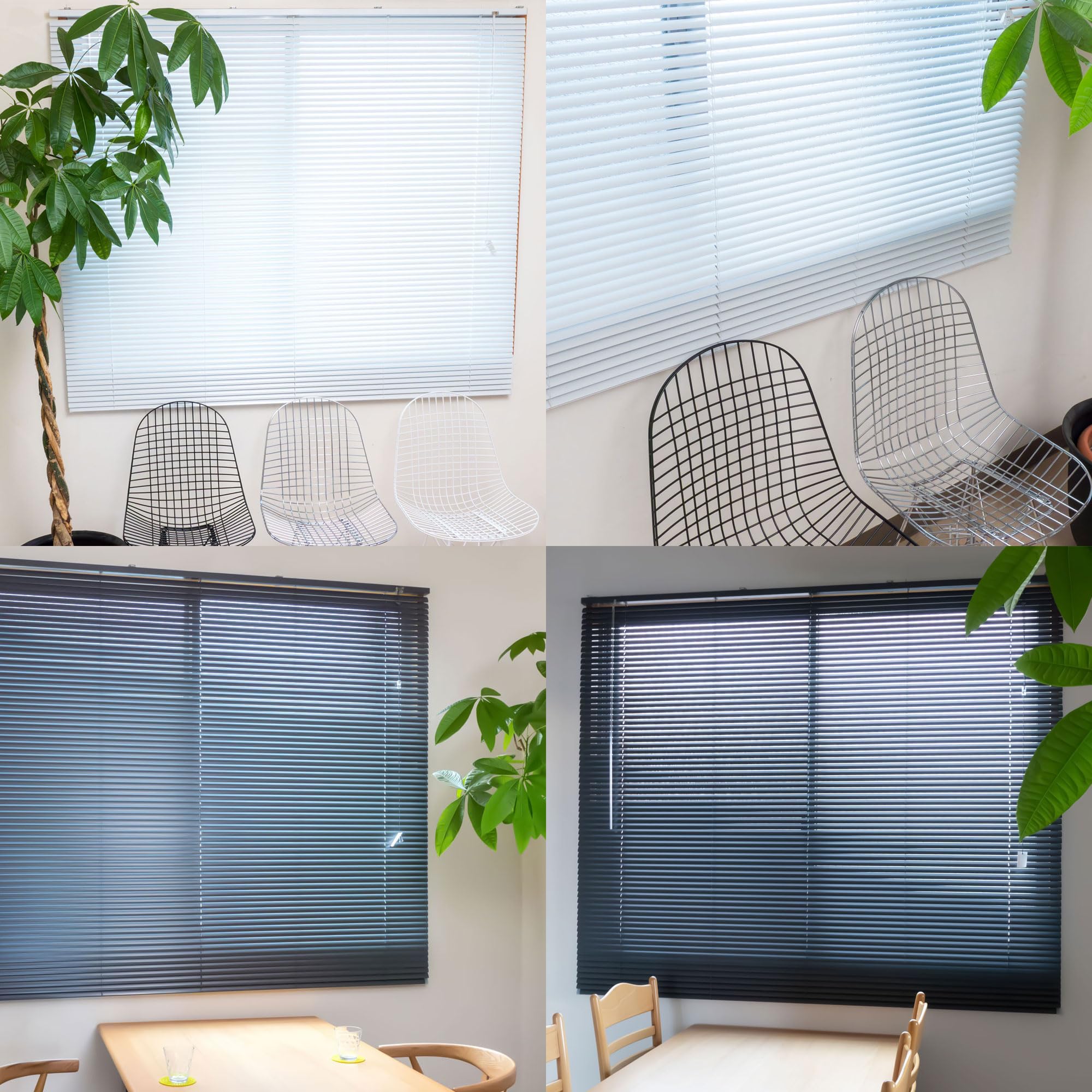 Amazon｜イージーブラインド ブラインド アルミ 横型【幅 180 cm x 高