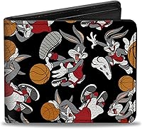 Vista 1 de Buckle-Down Billetera plegable Bugs Bunny para hombre